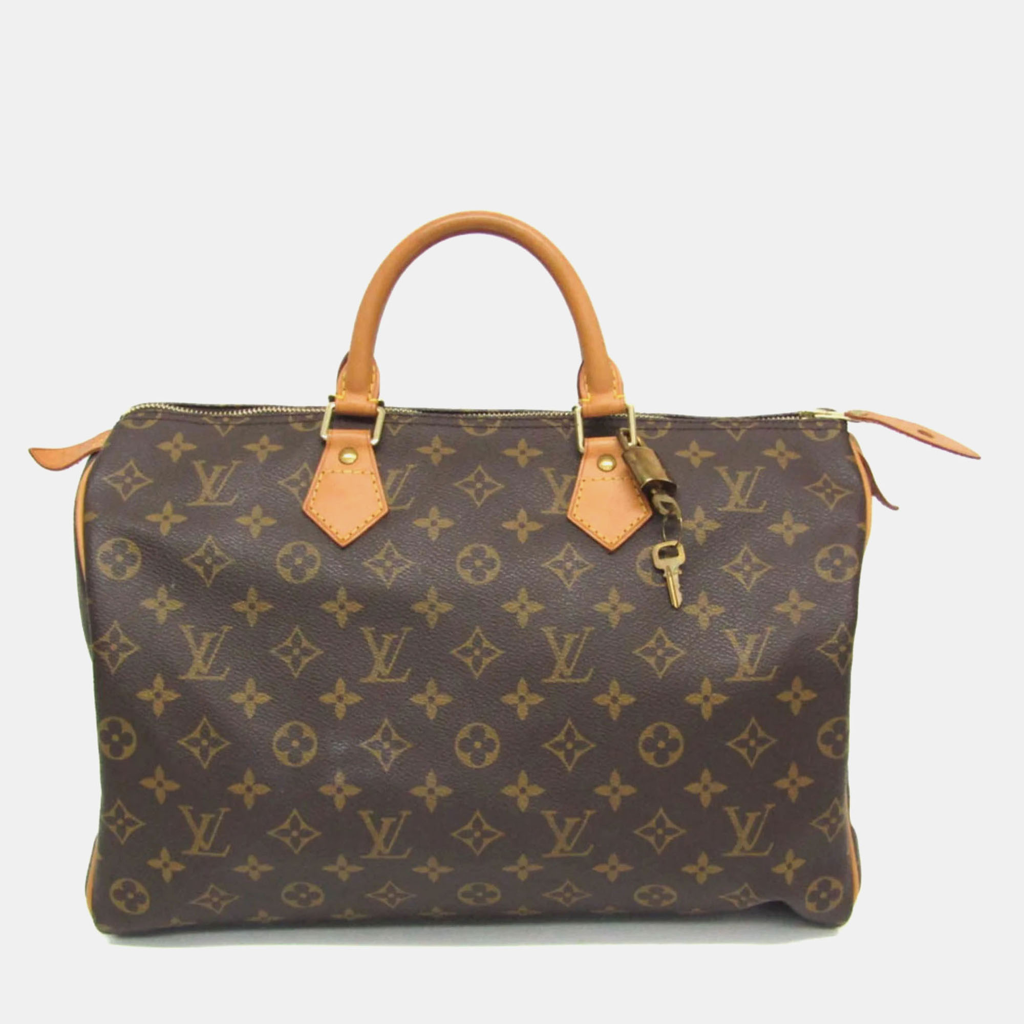 

Louis Vuitton Speedy 35 Monogram Coated Canvas Shoulder Bag, Brown