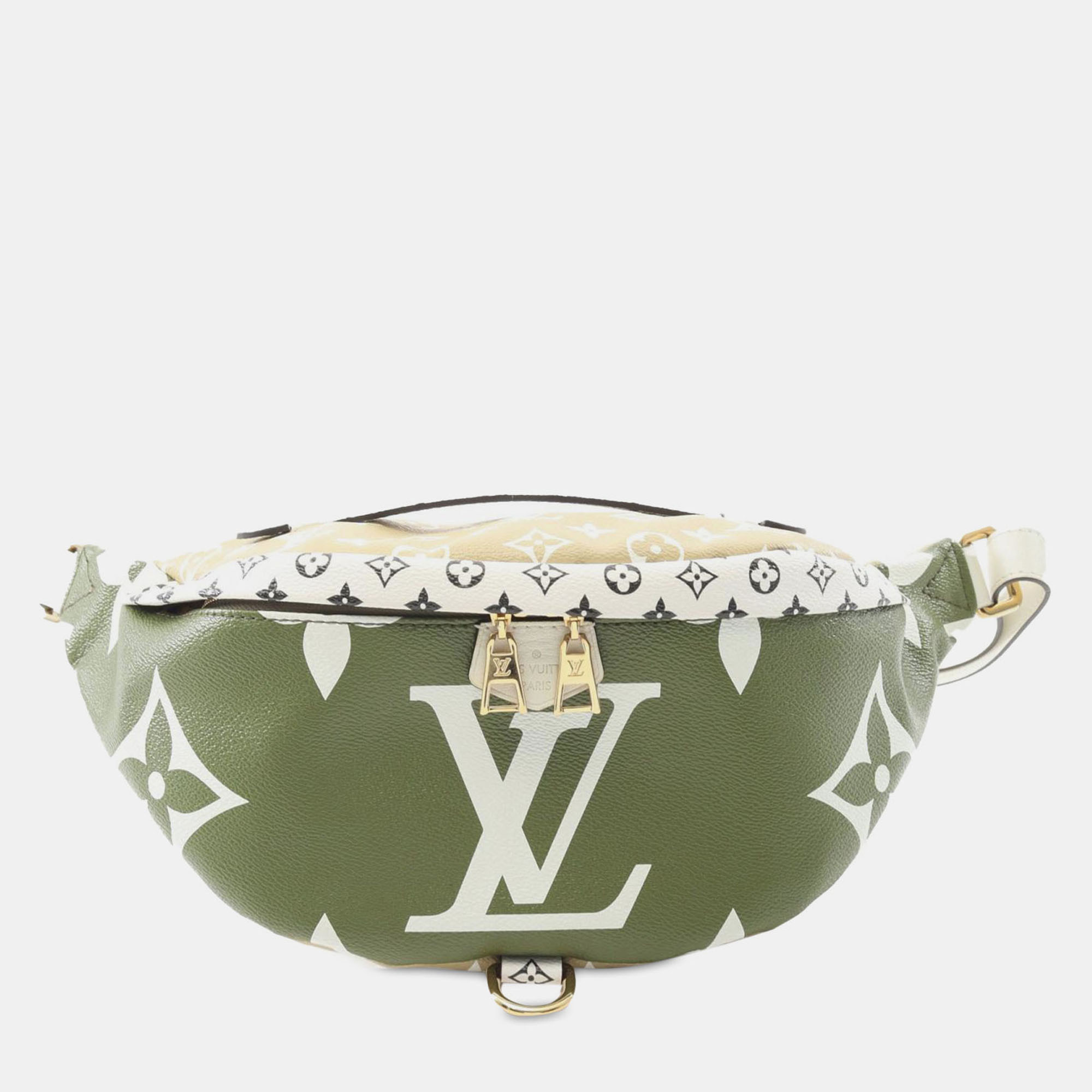 

Louis Vuitton Green Monogram Giant Bumbag