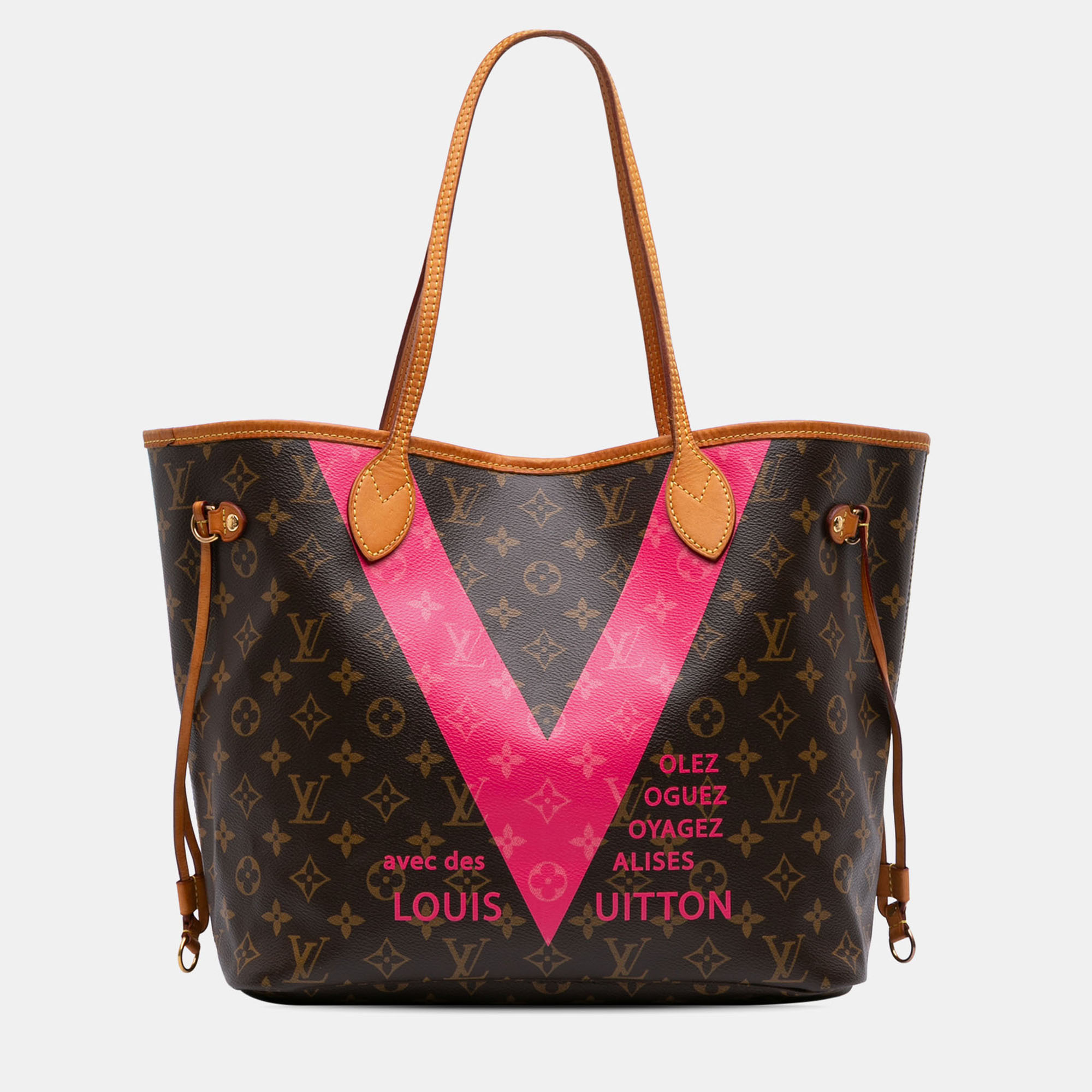 

Louis Vuitton Brown Monogram V Neverfull MM