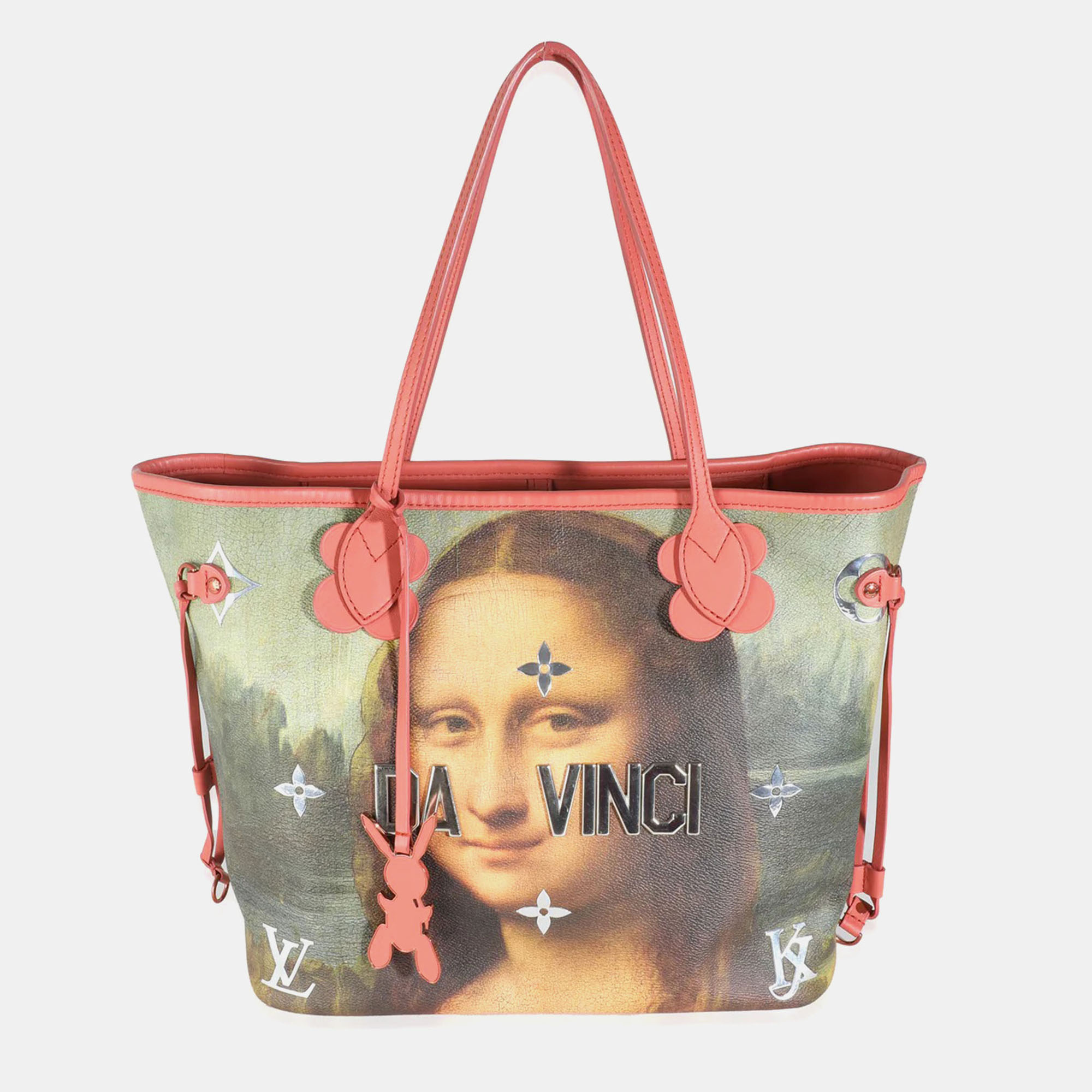 

Louis Vuitton x Jeff Koons Masters Da Vinci Neverfull MM Bag, Multicolor