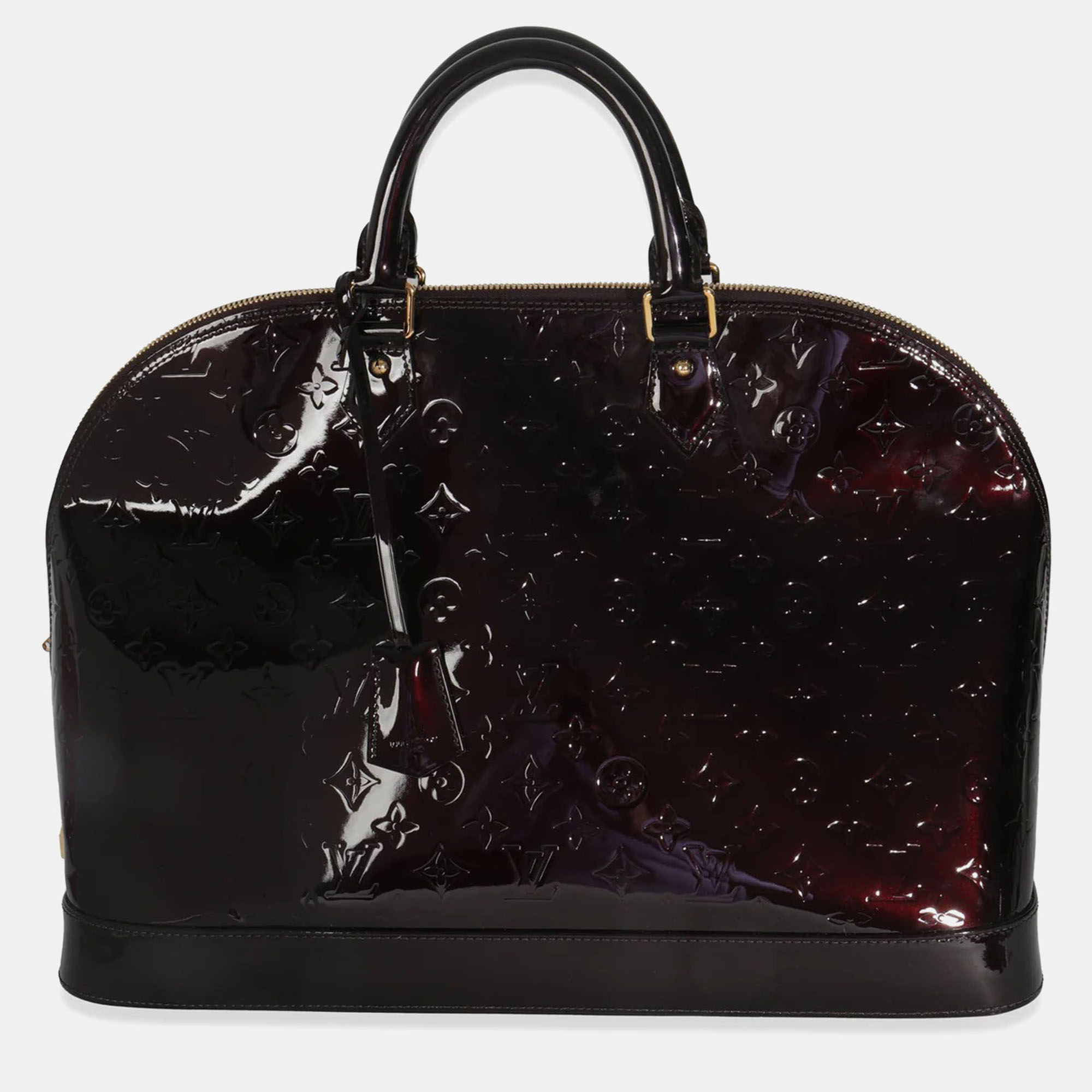 

Louis Vuitton Amarante Monogram Vernis Alma GM, Burgundy