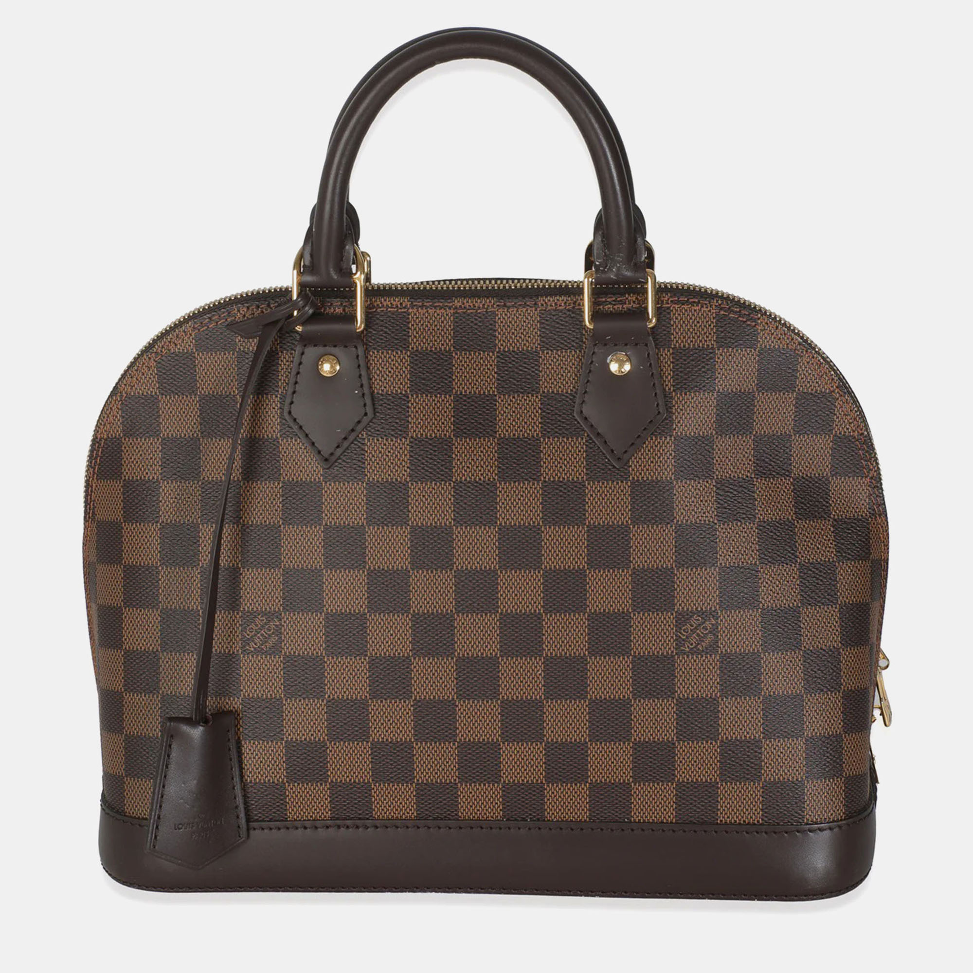 

Louis Vuitton Damier Ebene Canvas Alma PM, Brown