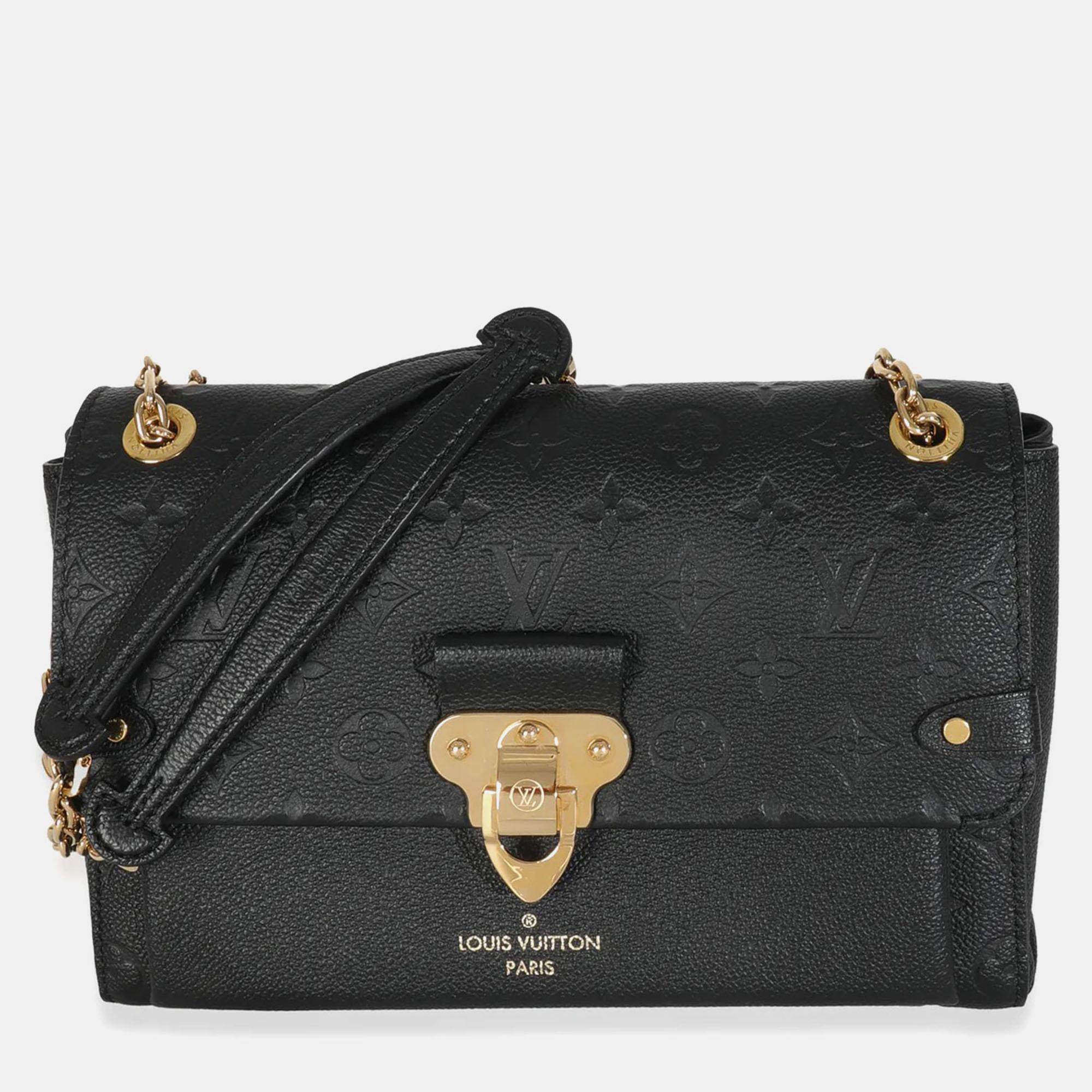 

Louis Vuitton Black Monogram Empreinte Vavin PM
