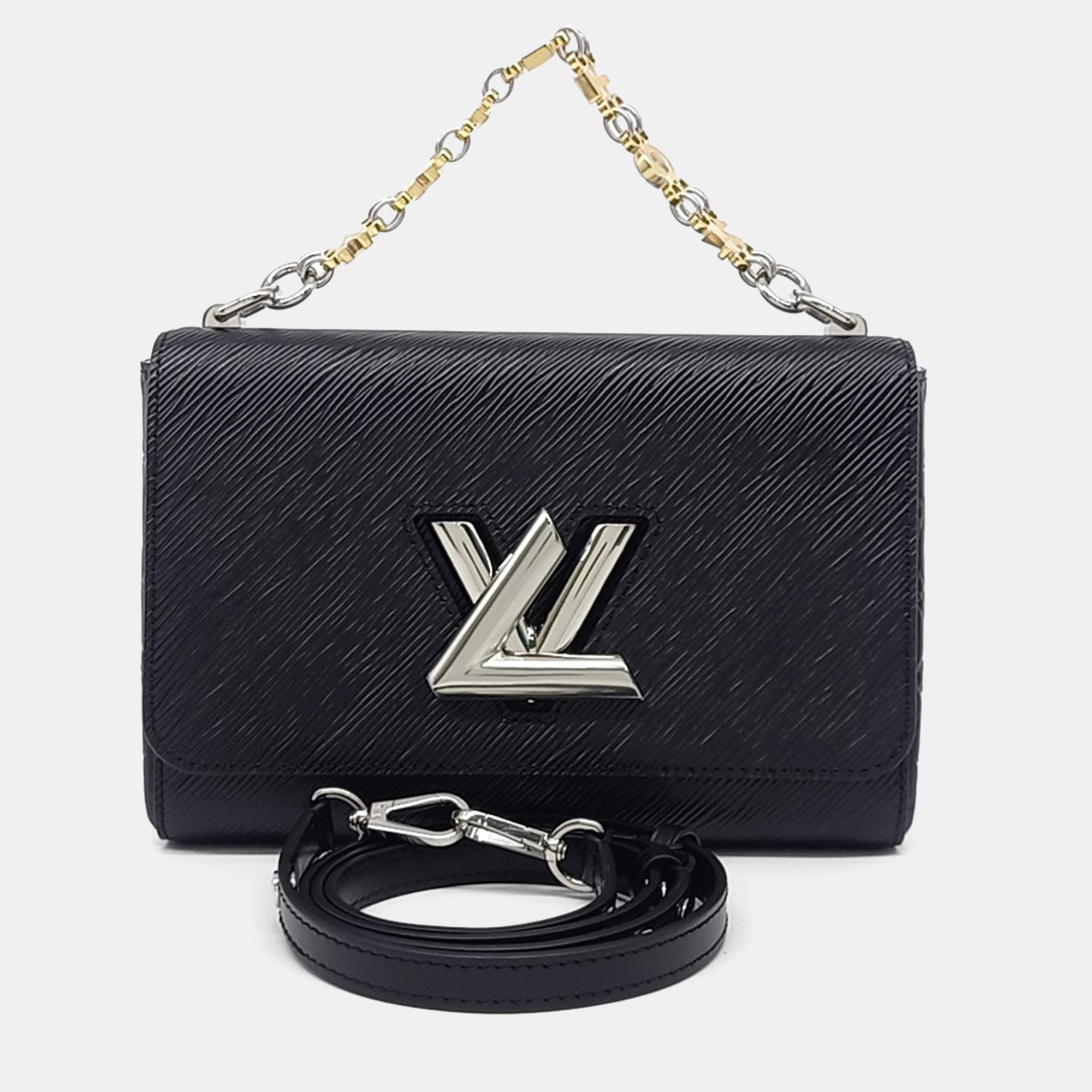 

Louis Vuitton Black Epi Leather Epi Twist MM