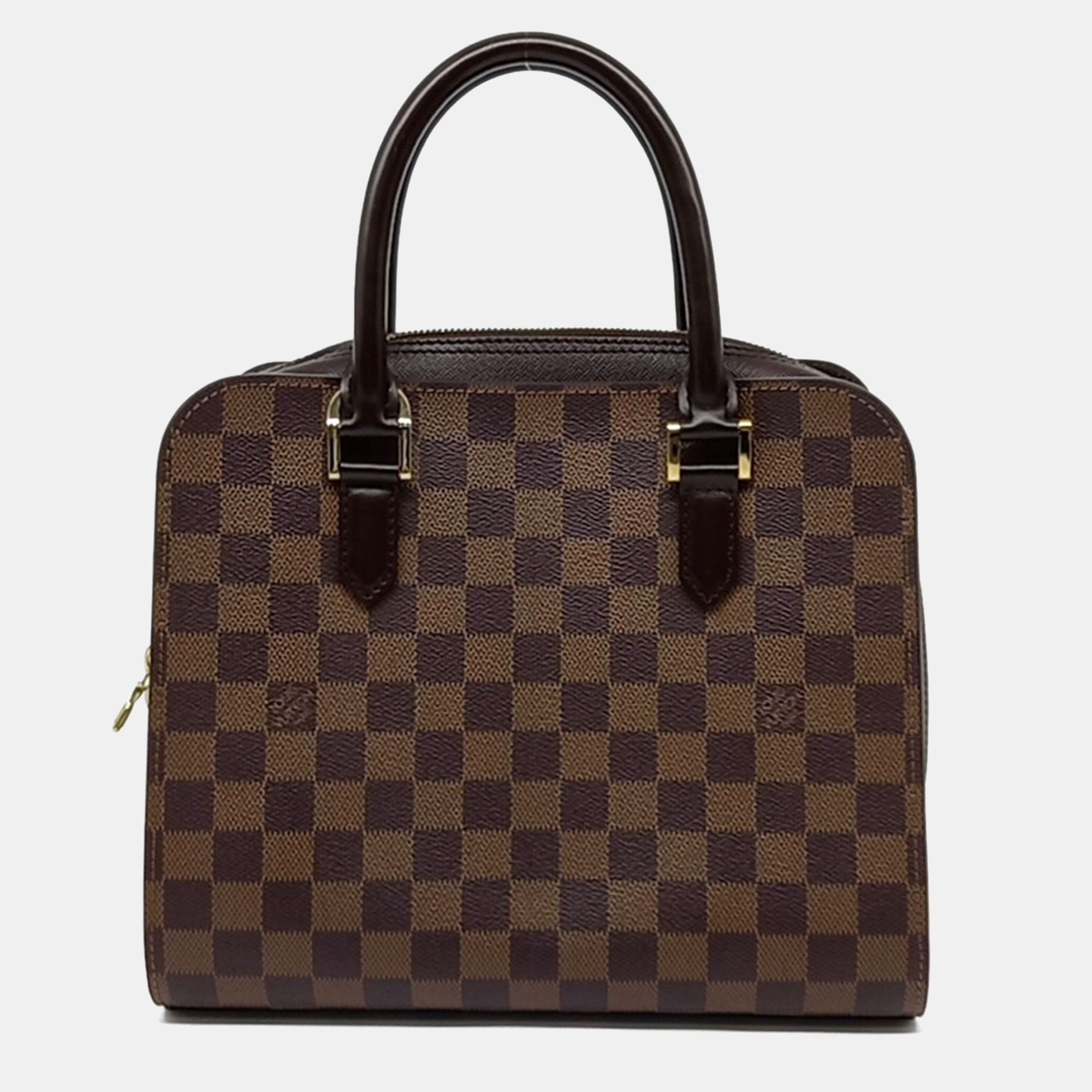 

Louis Vuitton Brown Coated Canvas Damier Triana