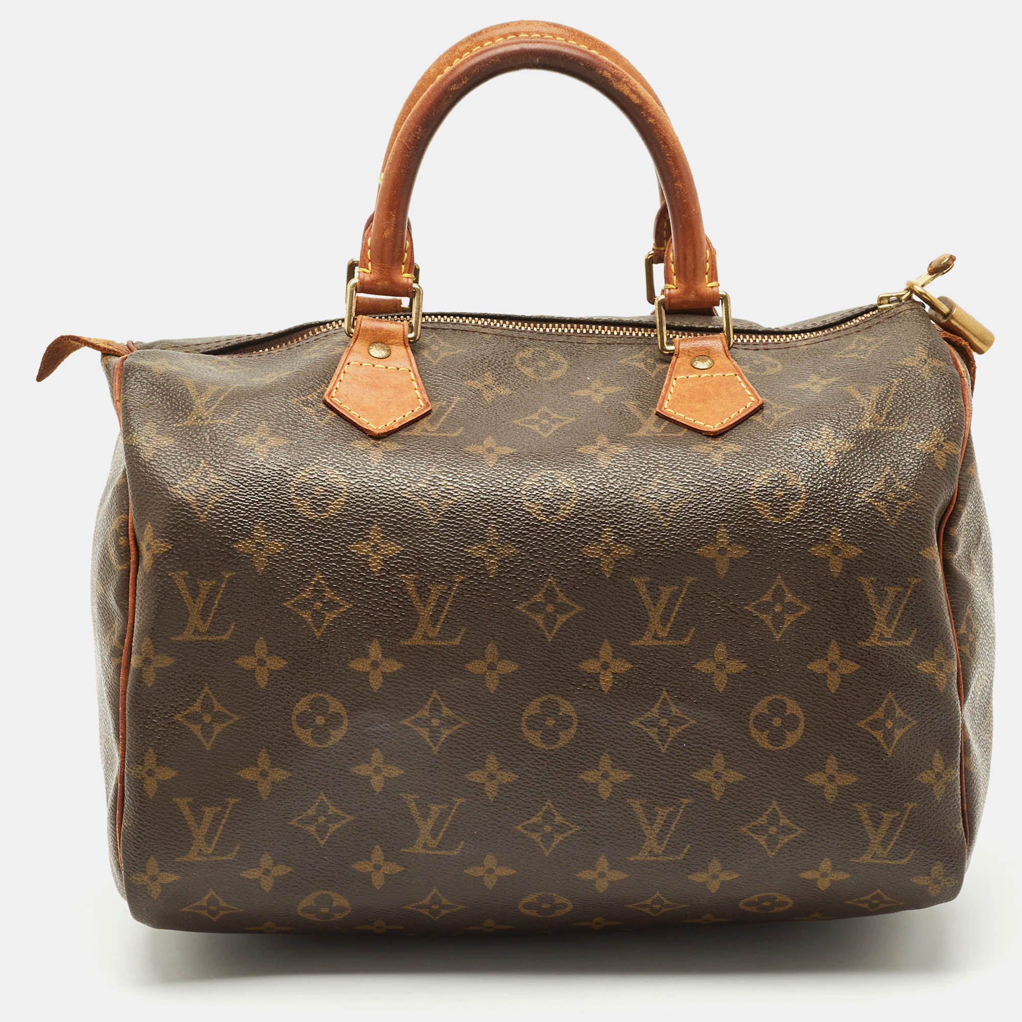 

Louis Vuitton Monogram Canvas Speedy 30 Bag, Brown
