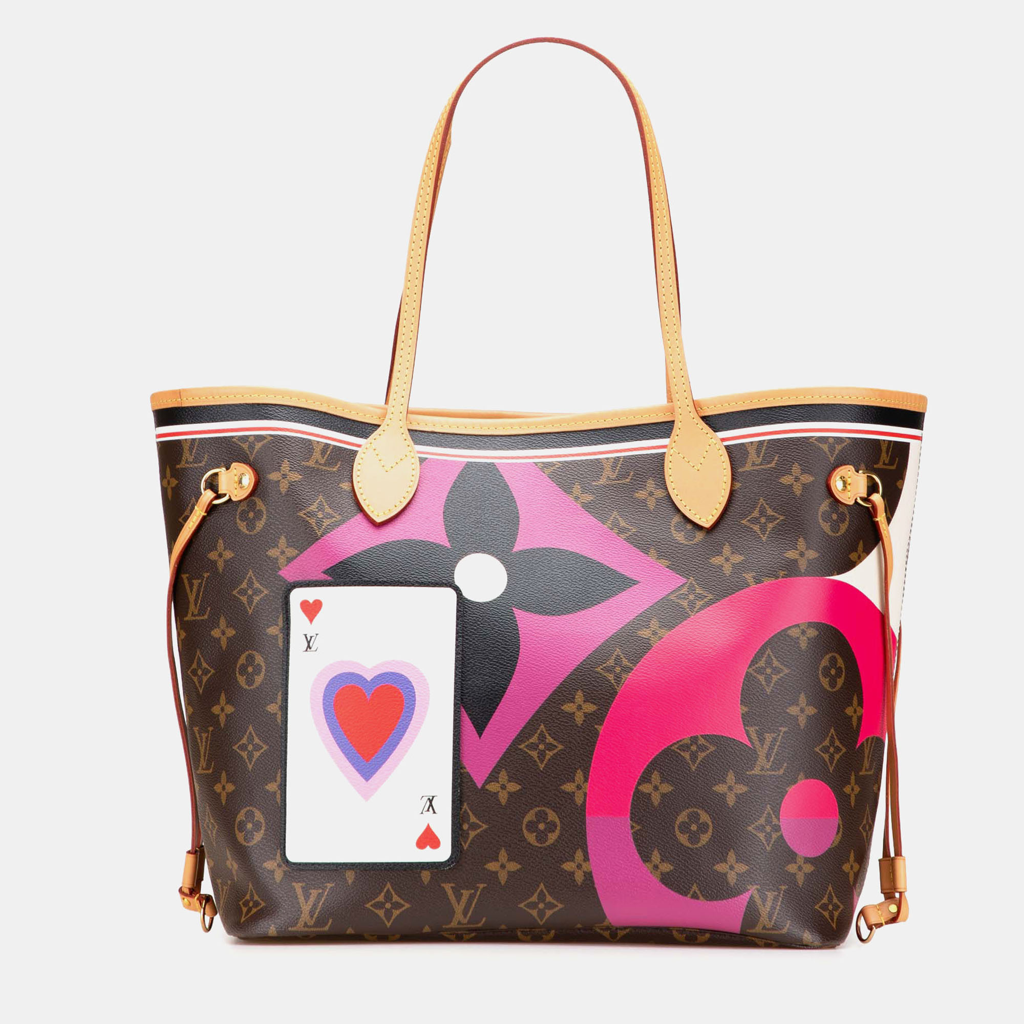 

Louis Vuitton Brown Monogram Game On Neverfull MM