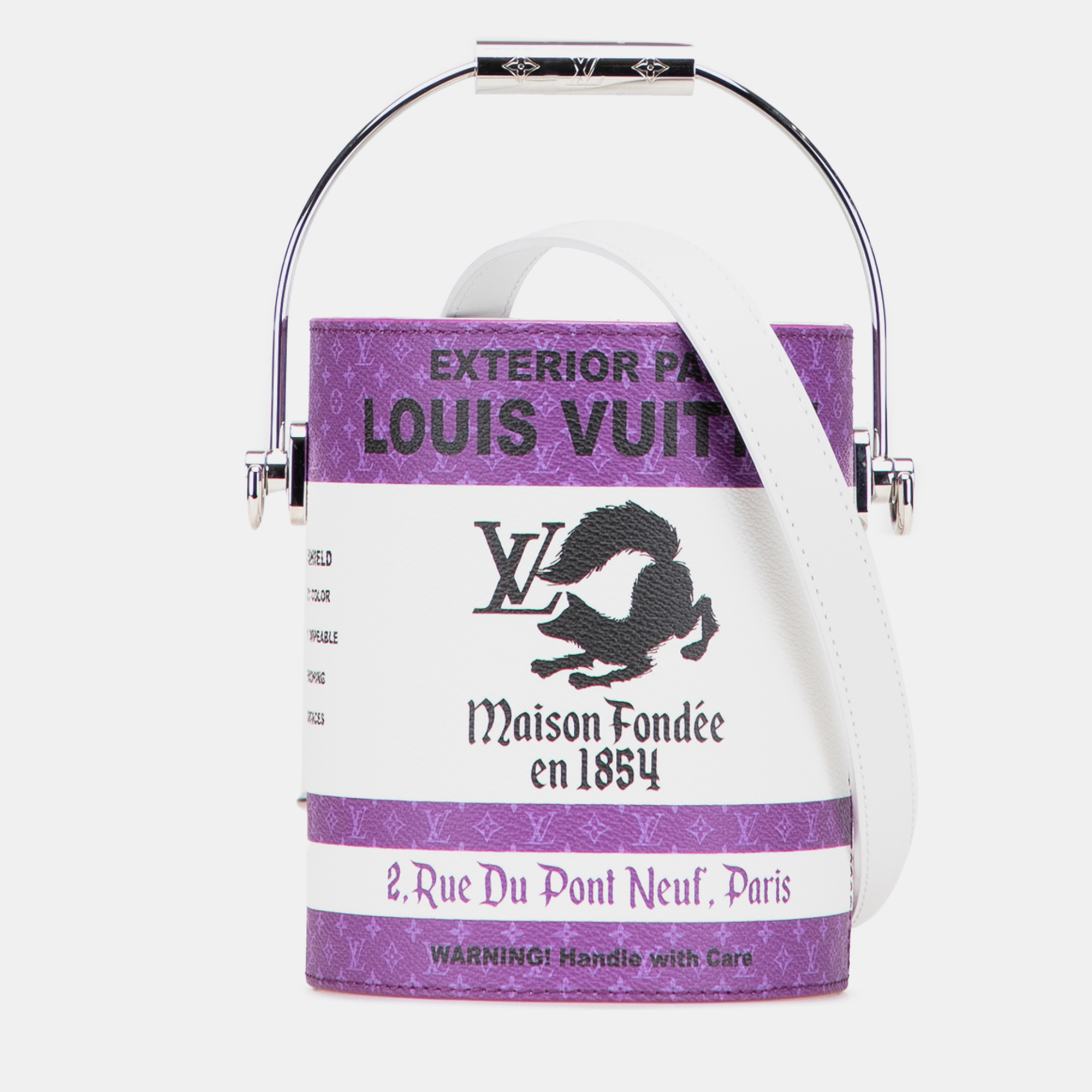 

Louis Vuitton Monogram Paint Can Bag, Purple