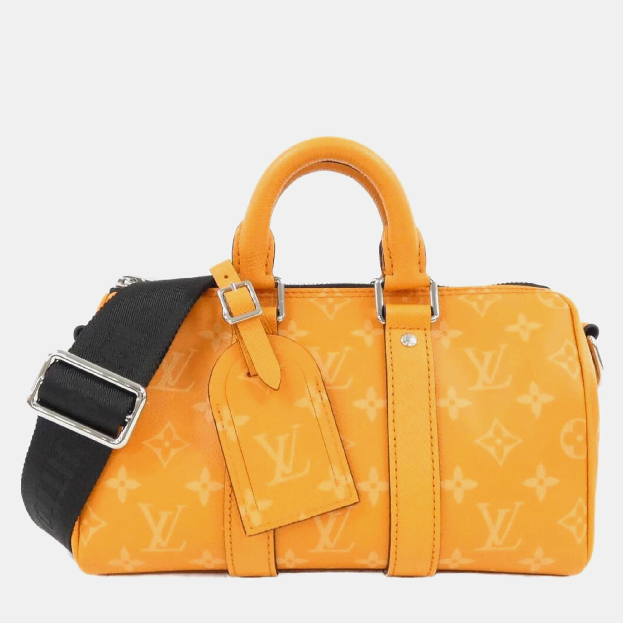 

Louis Vuitton Keepall Bandouliere 25 Taigarama Boston Bag, Yellow