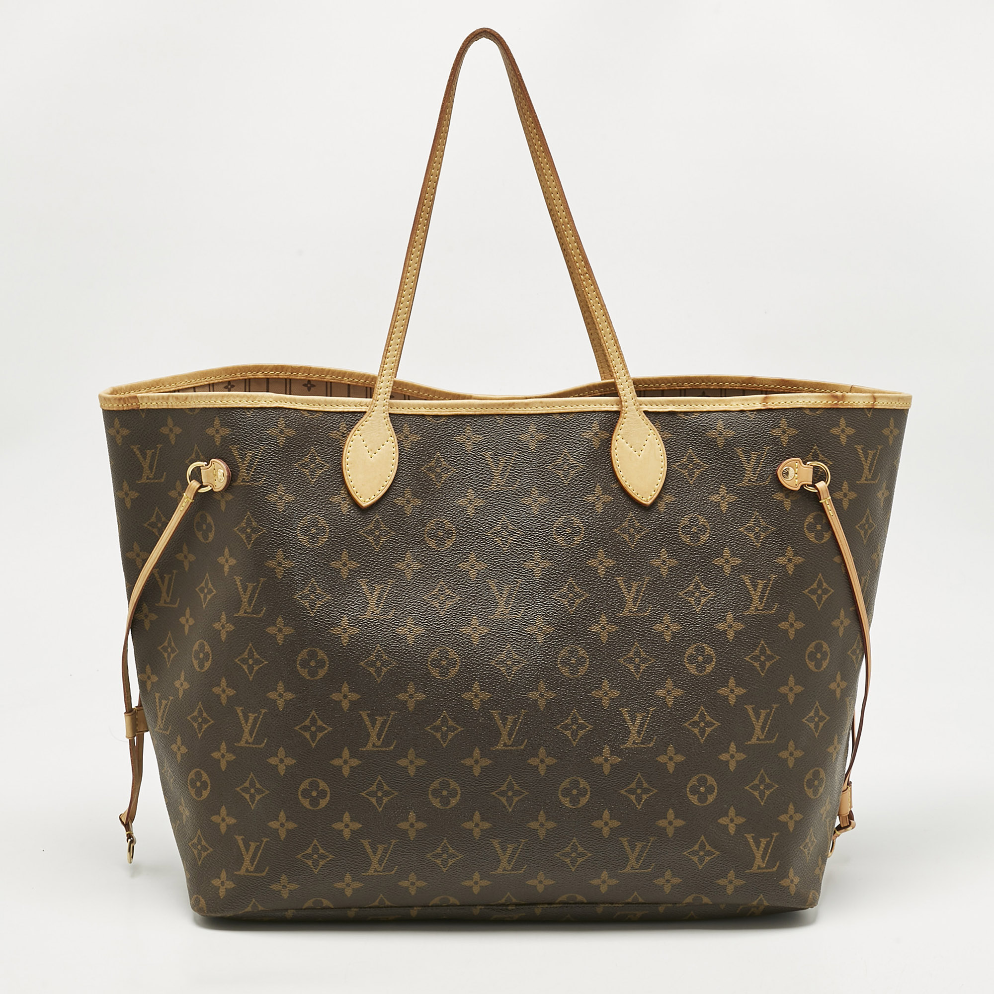 

Louis Vuitton Monogram Canvas Neverfull GM Bag, Brown