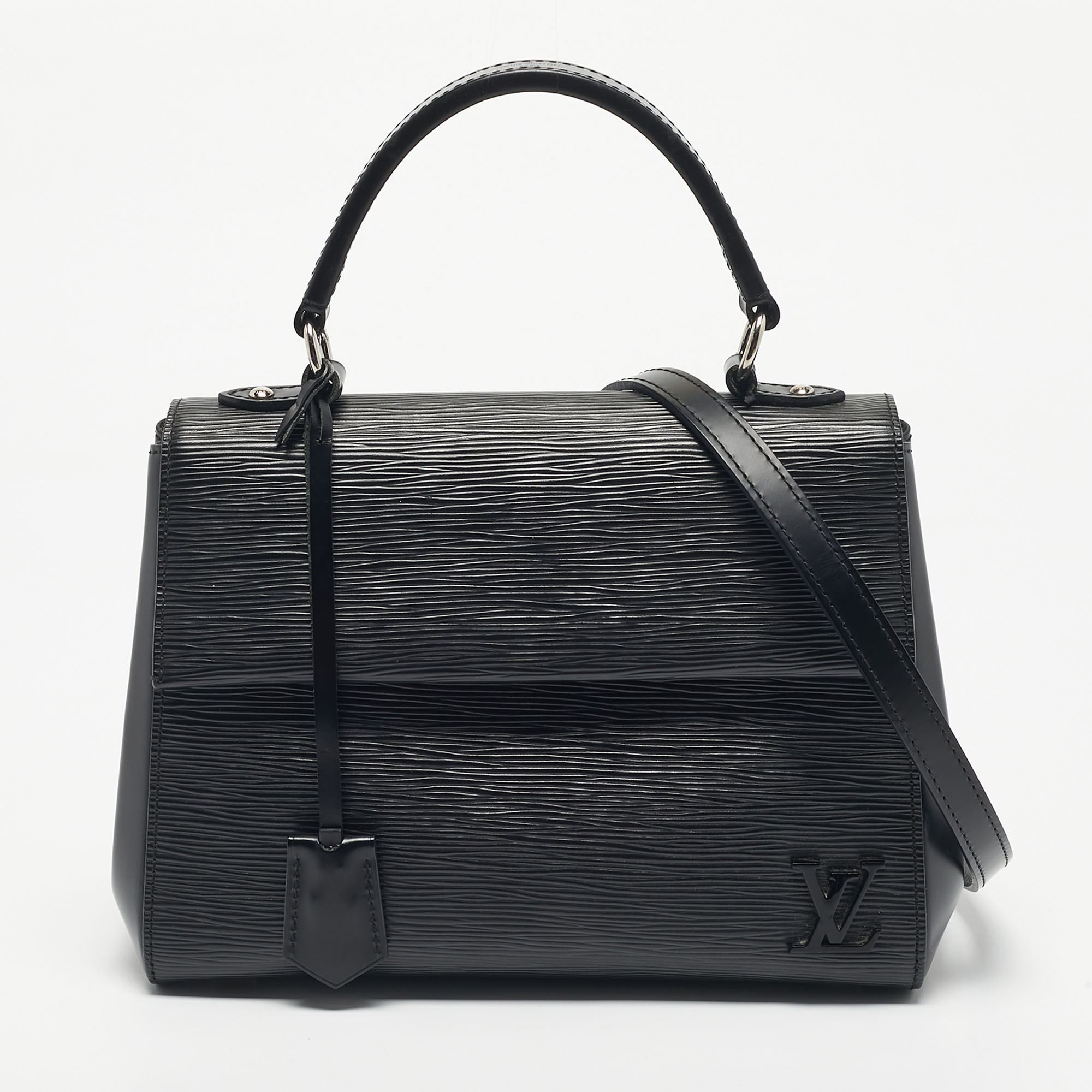 

Louis Vuitton Black Epi Leather Cluny BB Bag