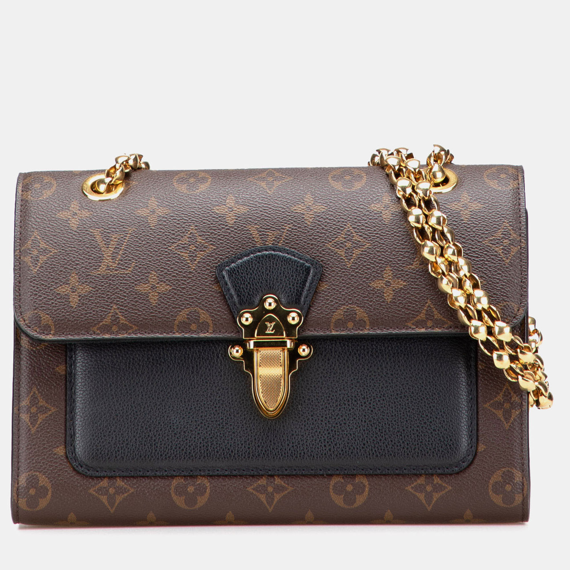 

Louis Vuitton Black/Brown Monogram Victoire
