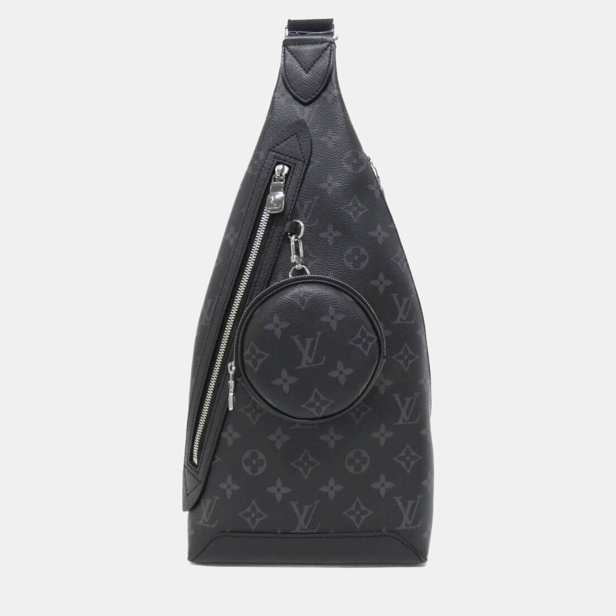 

Louis Vuitton Duo Sling Monogram Eclipse Shoulder Bag, Black