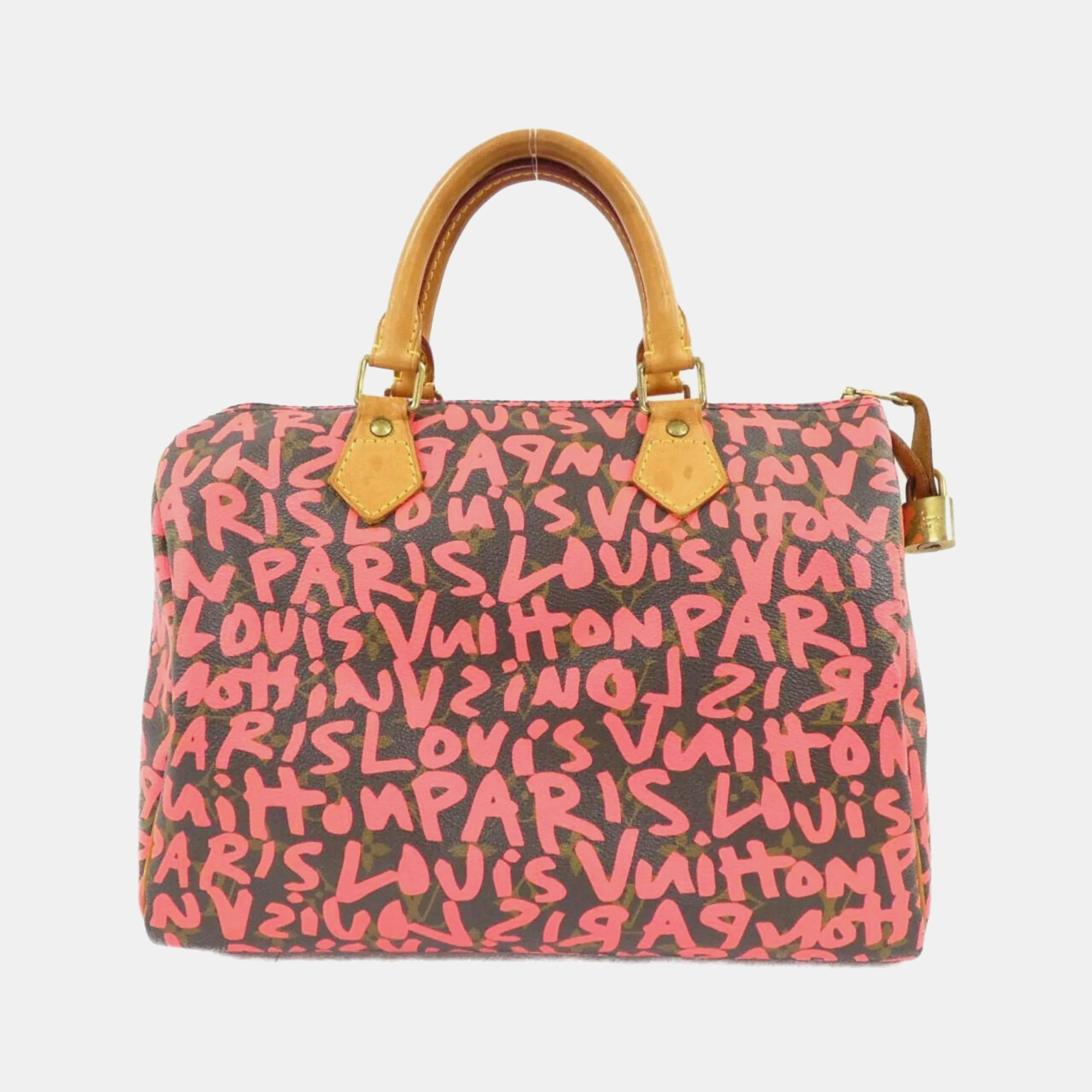 

Louis Vuitton Monogram Graffiti (Stephen Sprouse) Speedy  Boston Bag, Brown