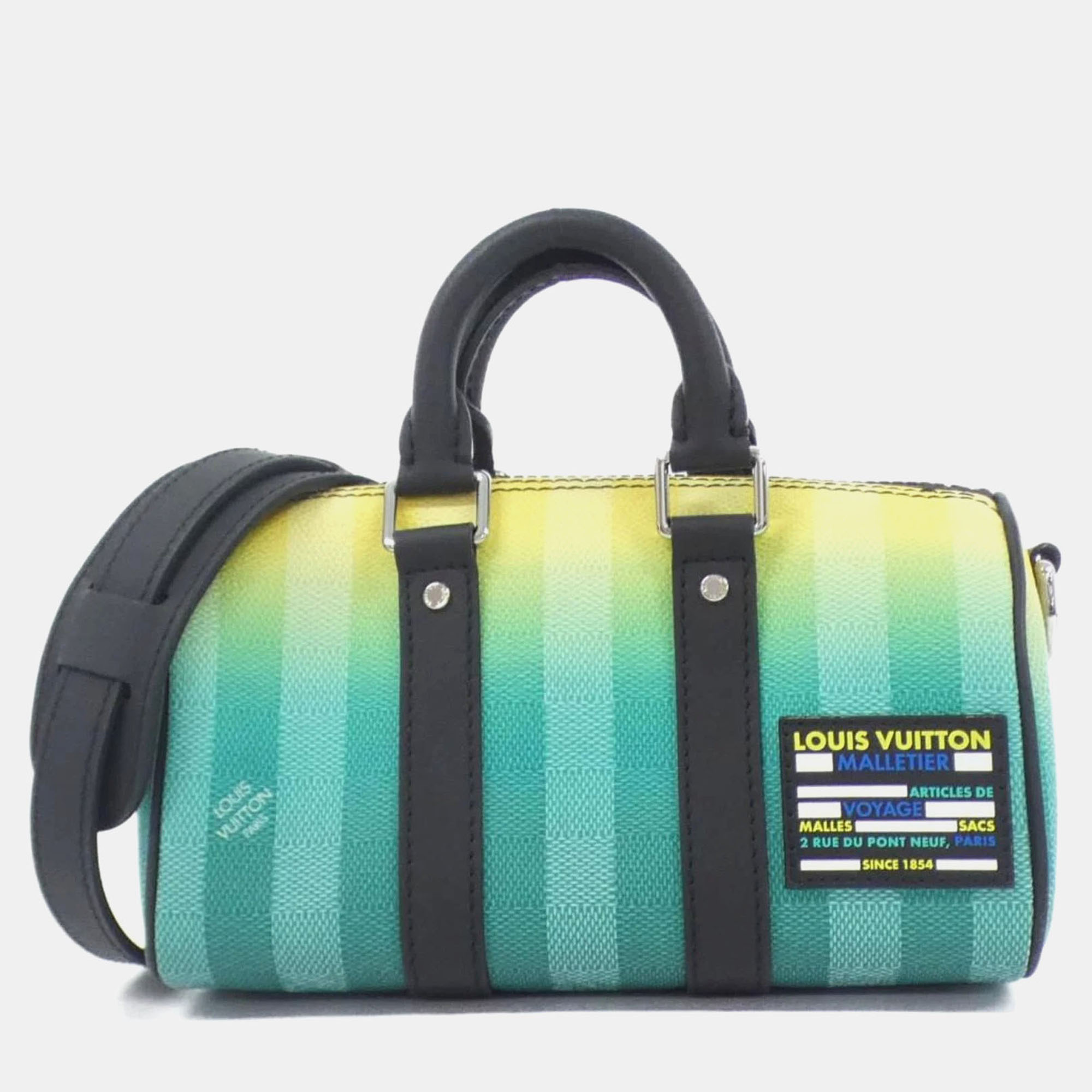 

Louis Vuitton Day Break Keepall  Damier Stripe Coated Canvas Boston Bag, Multicolor