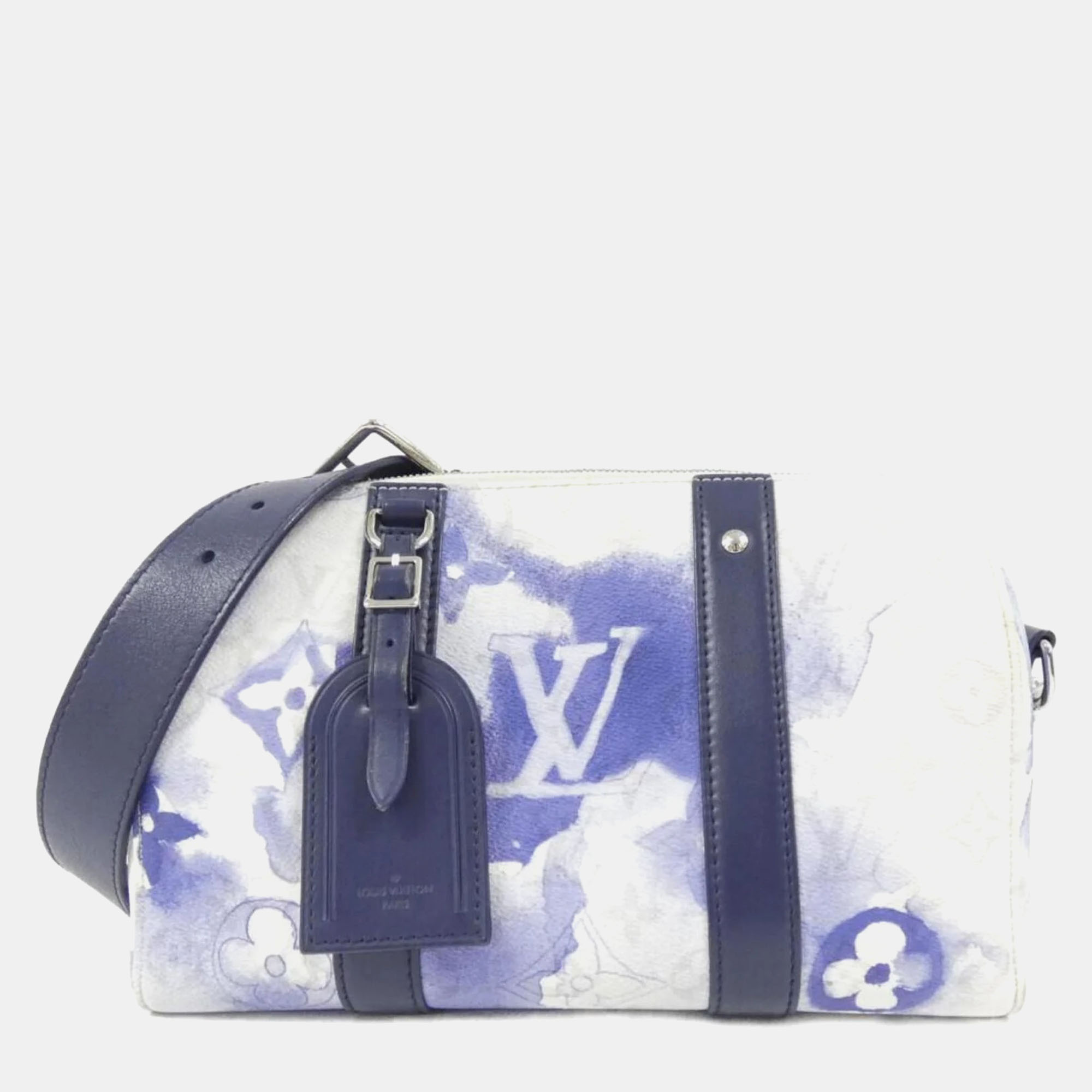 

Louis Vuitton City Keepall Blue Watercolor Monogram Canvas Boston Bag