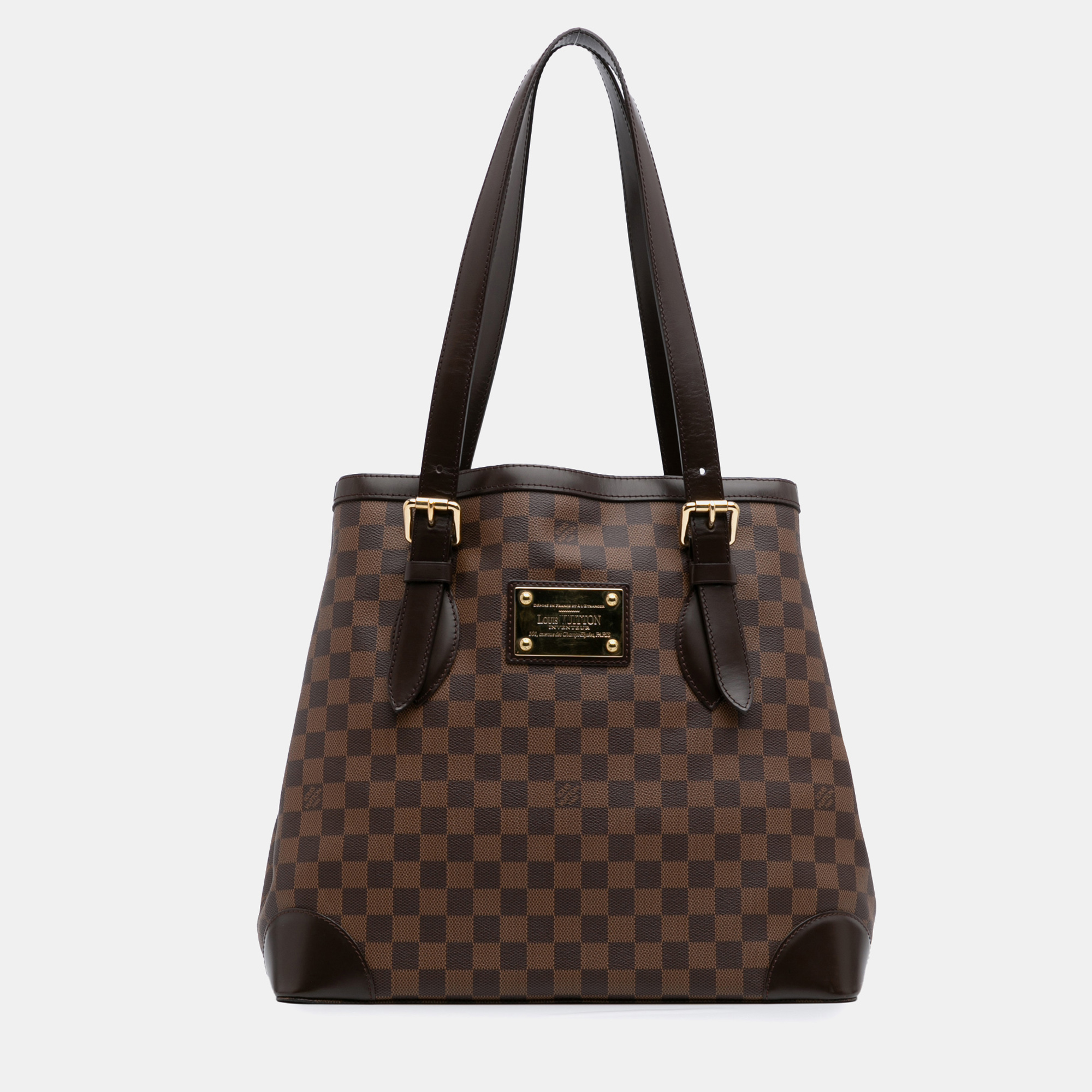 

Louis Vuitton Brown Damier Ebene Hampstead GM