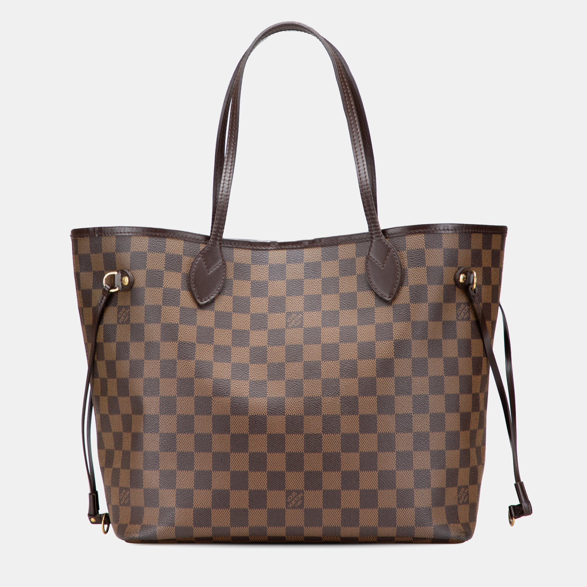 

Louis Vuitton Brown Damier Ebene Neverfull MM
