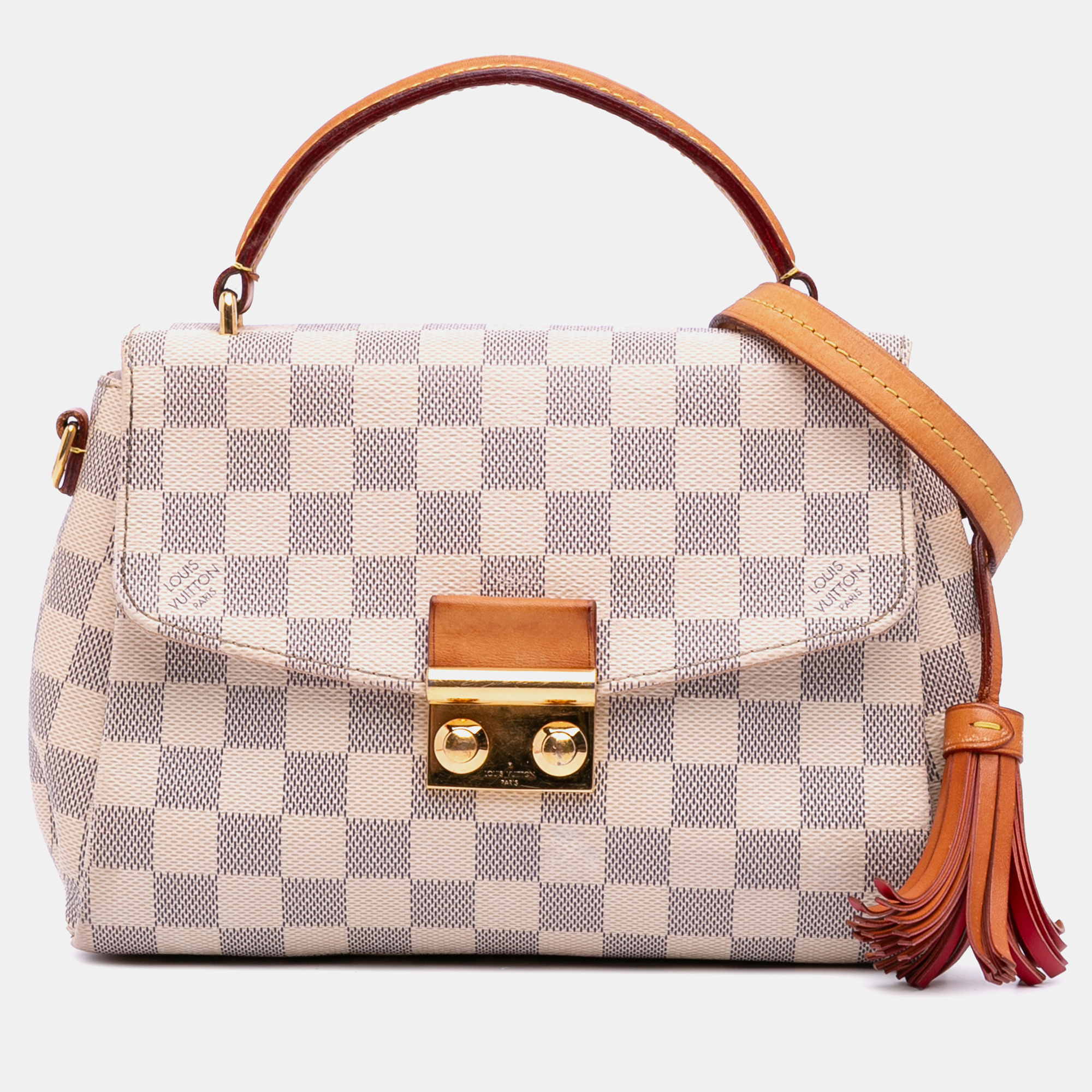 

Louis Vuitton White Damier Azur Croisette
