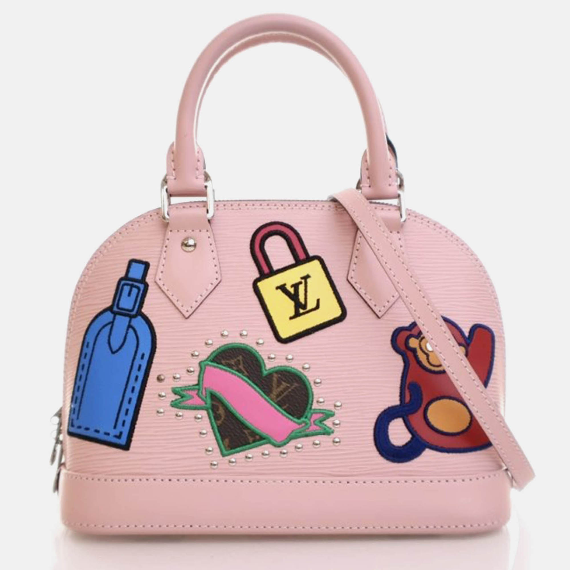 

Louis Vuitton Alma BB Pink Epi Leather Shoulder Bag