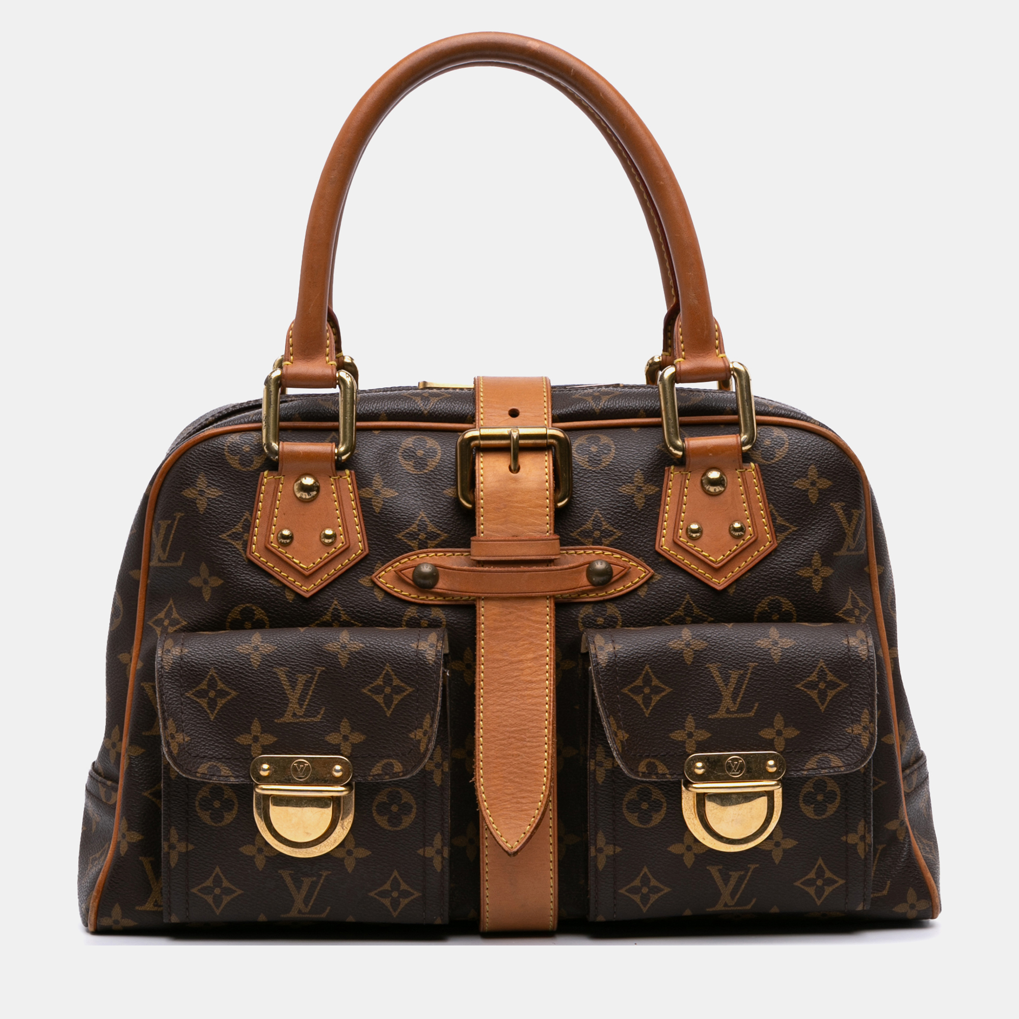 

Louis Vuitton Brown Monogram Manhattan GM