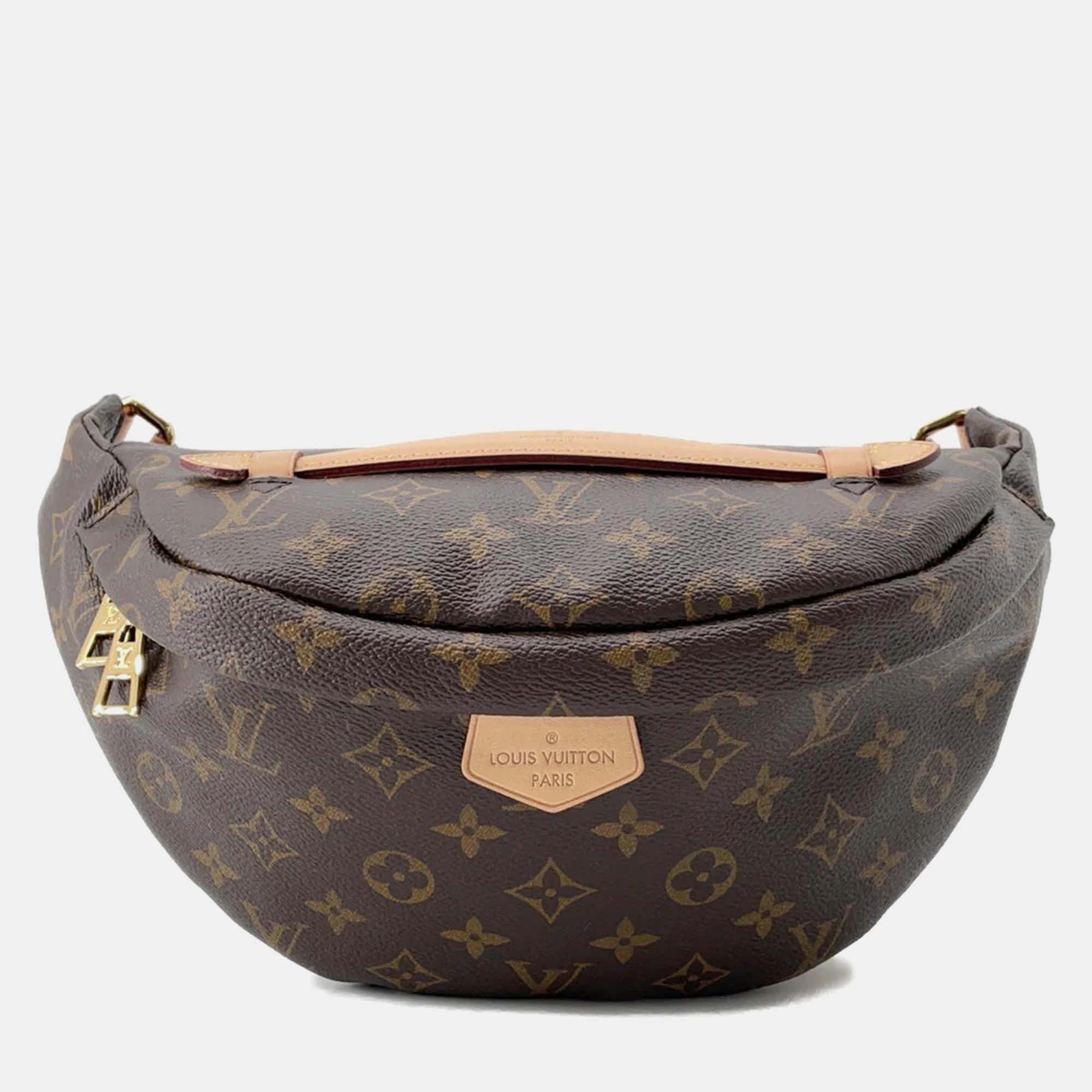 

Louis Vuitton Bumbag Noir Monogram Canvas Belt Bag, Brown