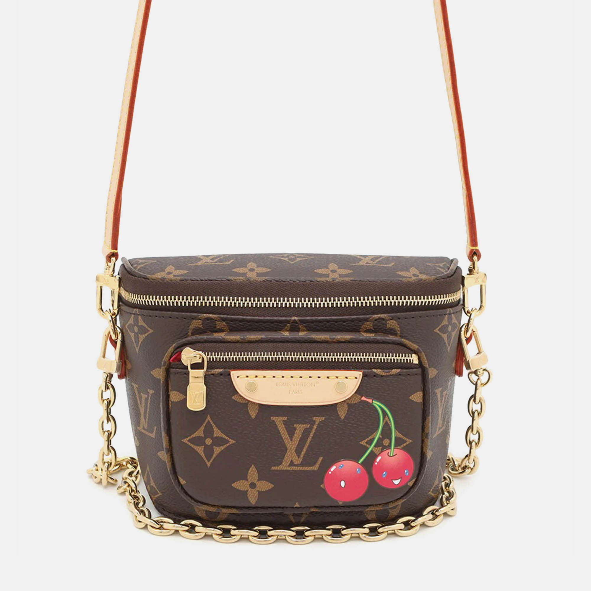 

Louis Vuitton LV Mini Red Monogram Bumbag