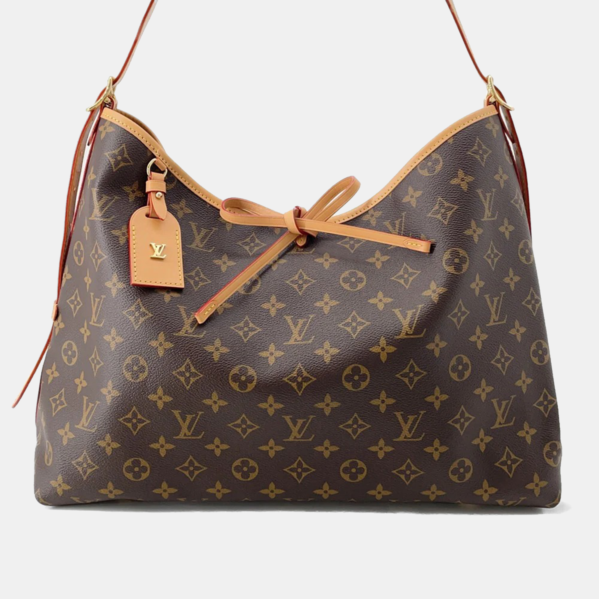 

Louis Vuitton Carryall NM MM Bordeaux Monogram Bag, Brown