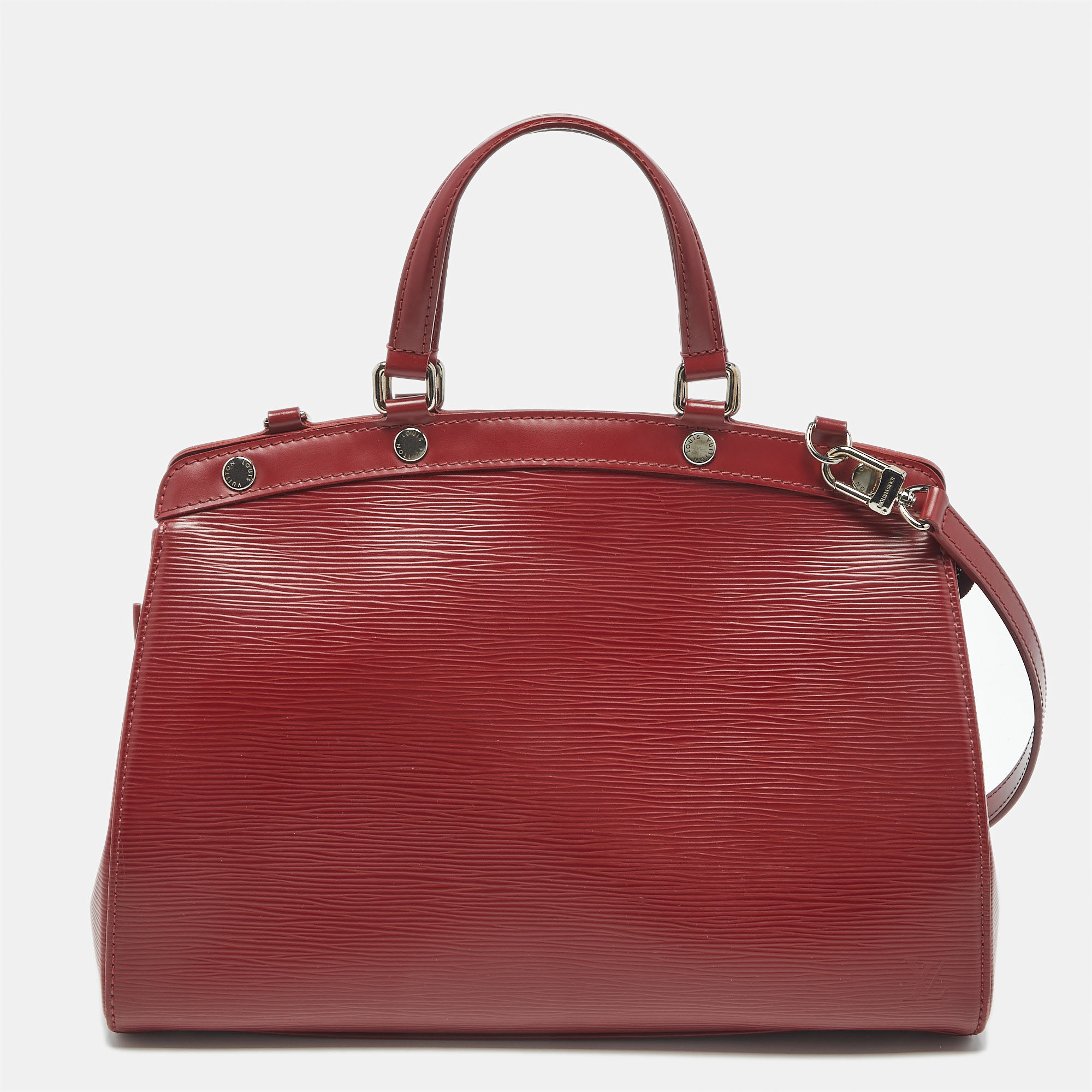 

Louis Vuitton Rubis Epi Leather Brea MM Bag, Red