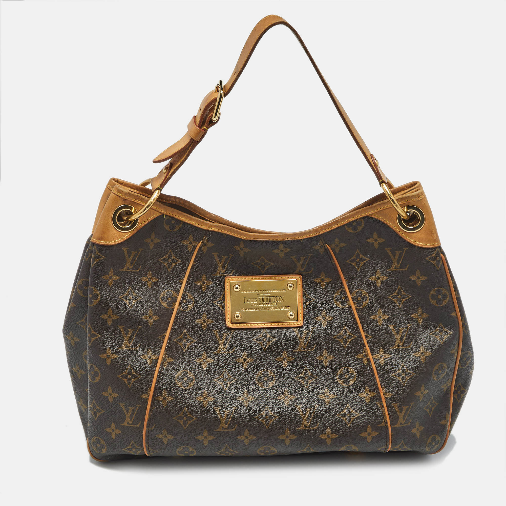 

Louis Vuitton Monogram Canvas Galliera PM Bag, Brown