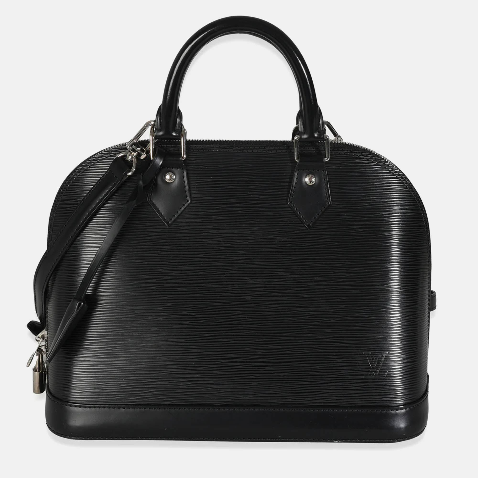

Louis Vuitton Black Epi Alma PM