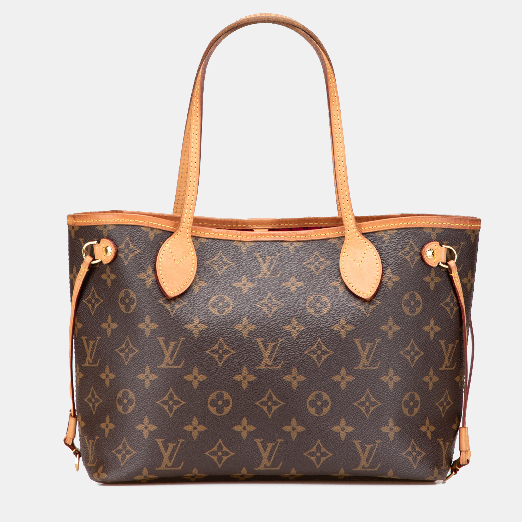 

Louis Vuitton Brown Monogram Neverfull PM Bag