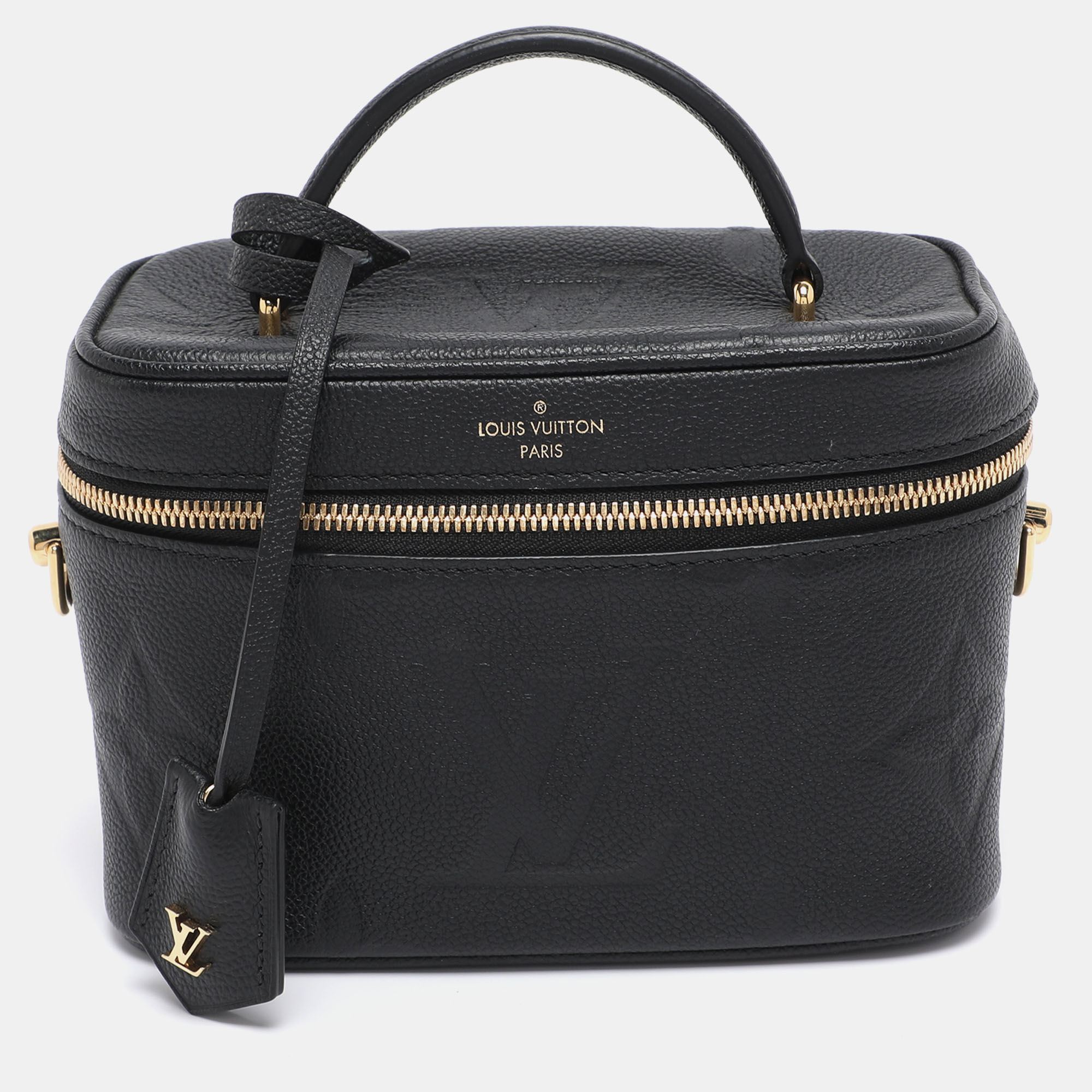 

Louis Vuitton Black Monogram Empreinte Vanity PM Bag