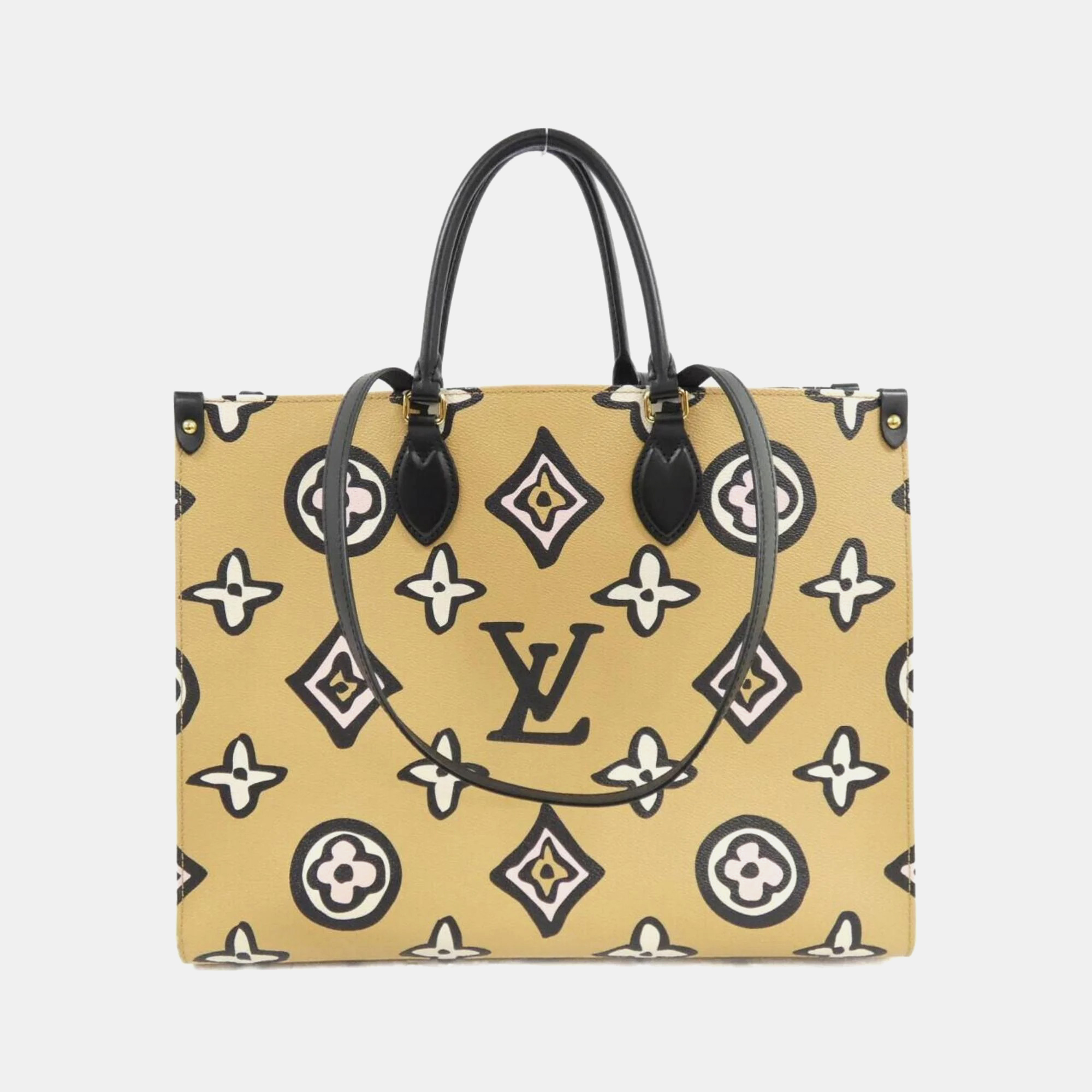 

Louis Vuitton Wild At Heart OnTheGo GM Handbag, Gold