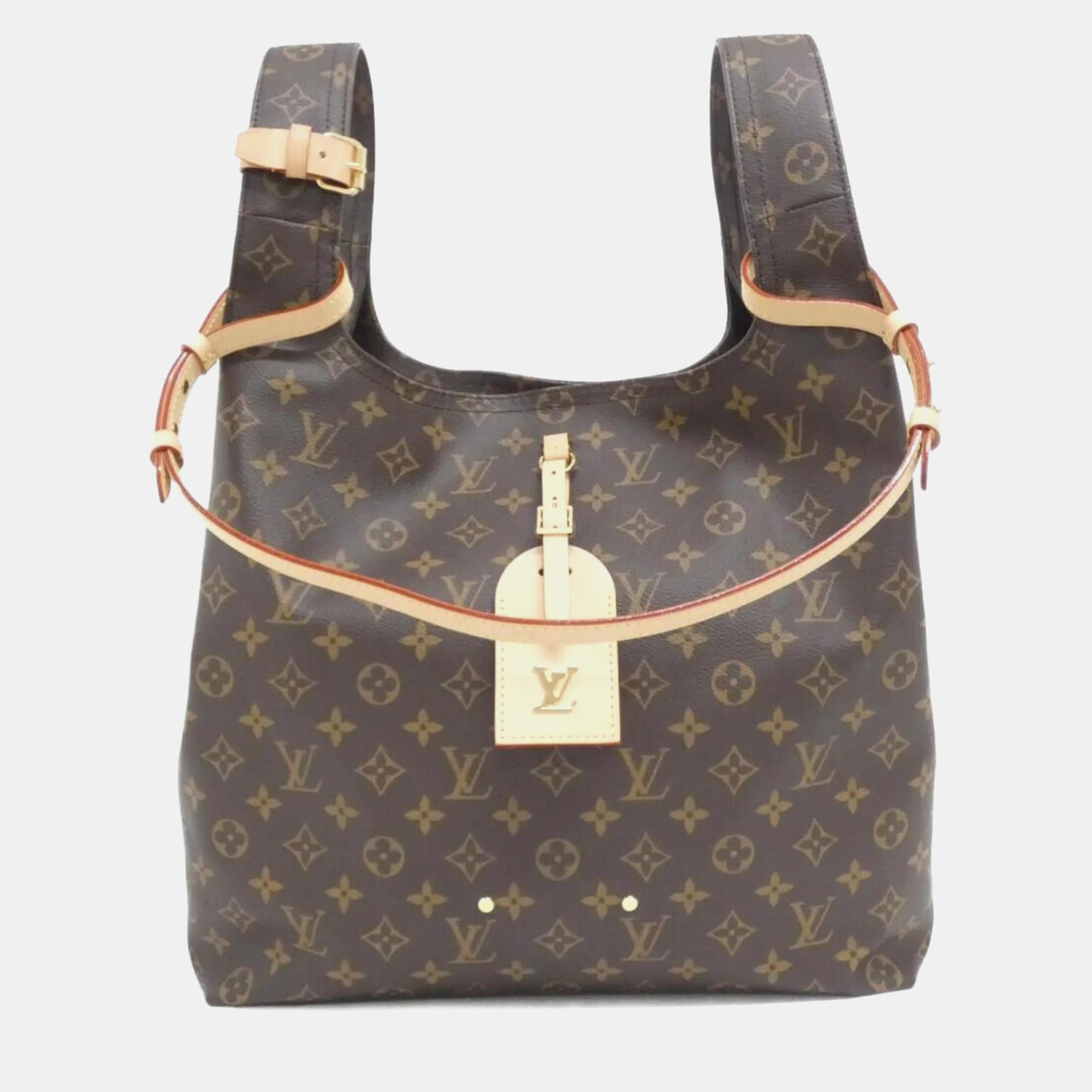 

Louis Vuitton Atlantis GM Monogram Coated Canvas Tote Bag, Brown
