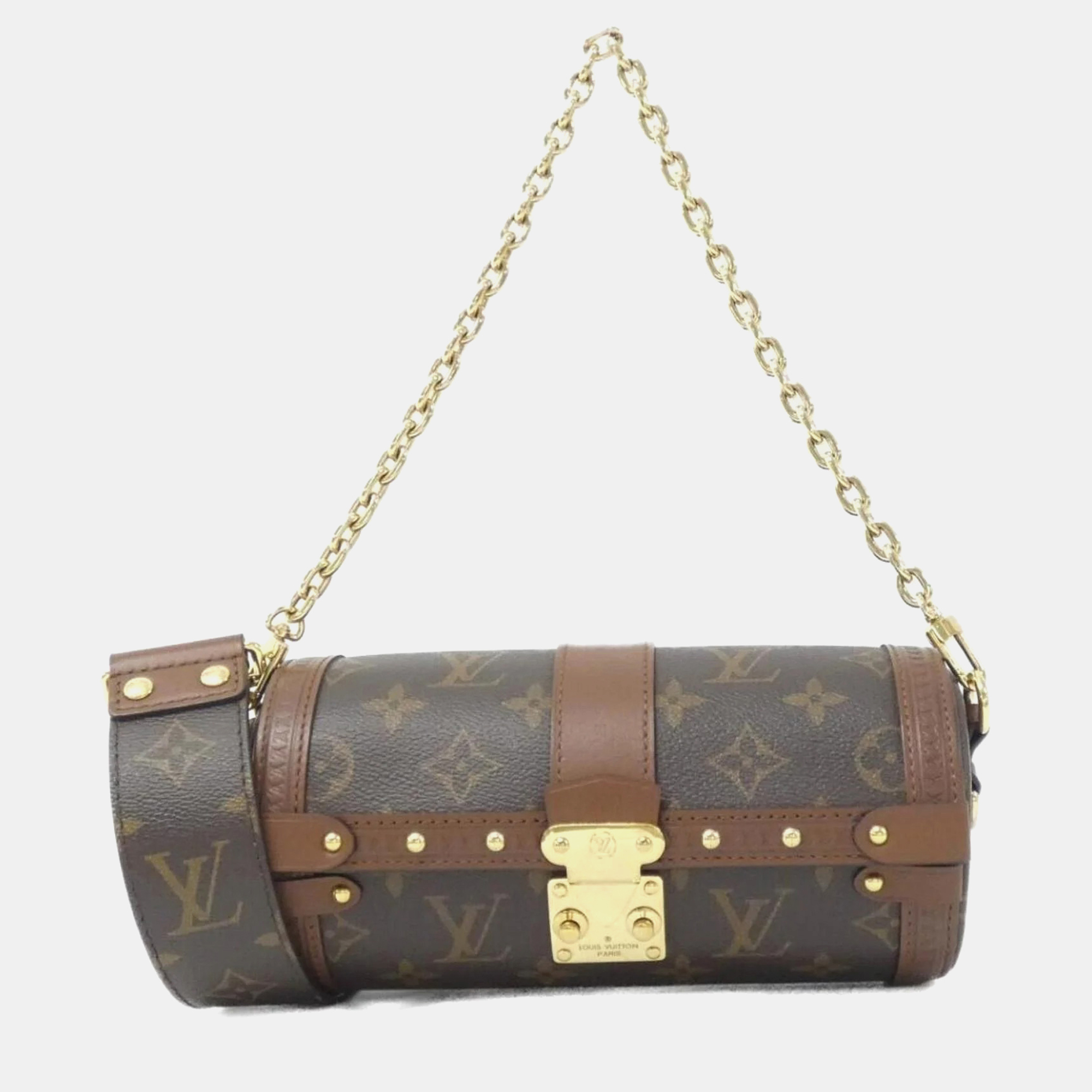 

Louis Vuitton Monogram Papillon Trunk Shoulder Bag, Brown