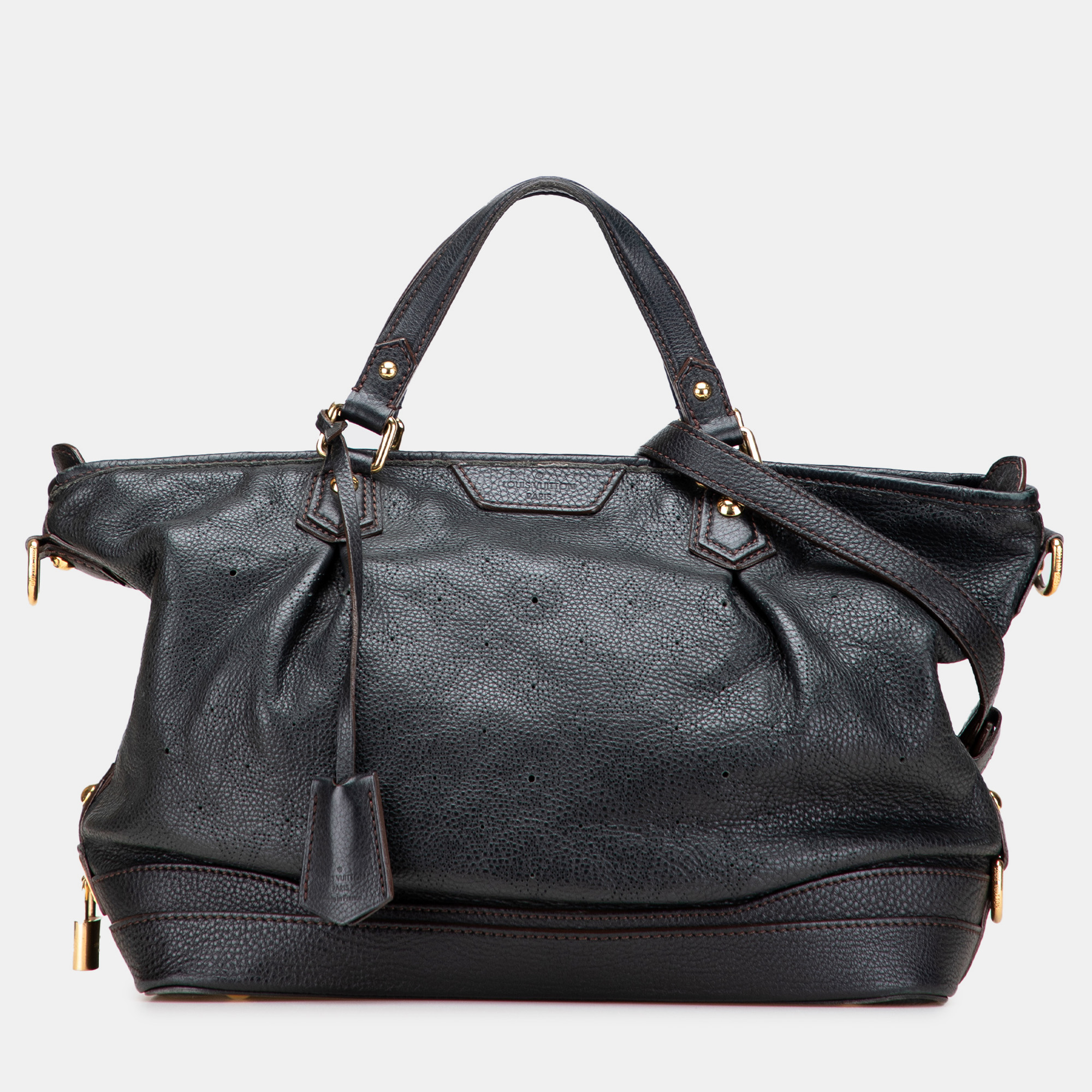 

Louis Vuitton Black Monogram Mahina Stellar PM