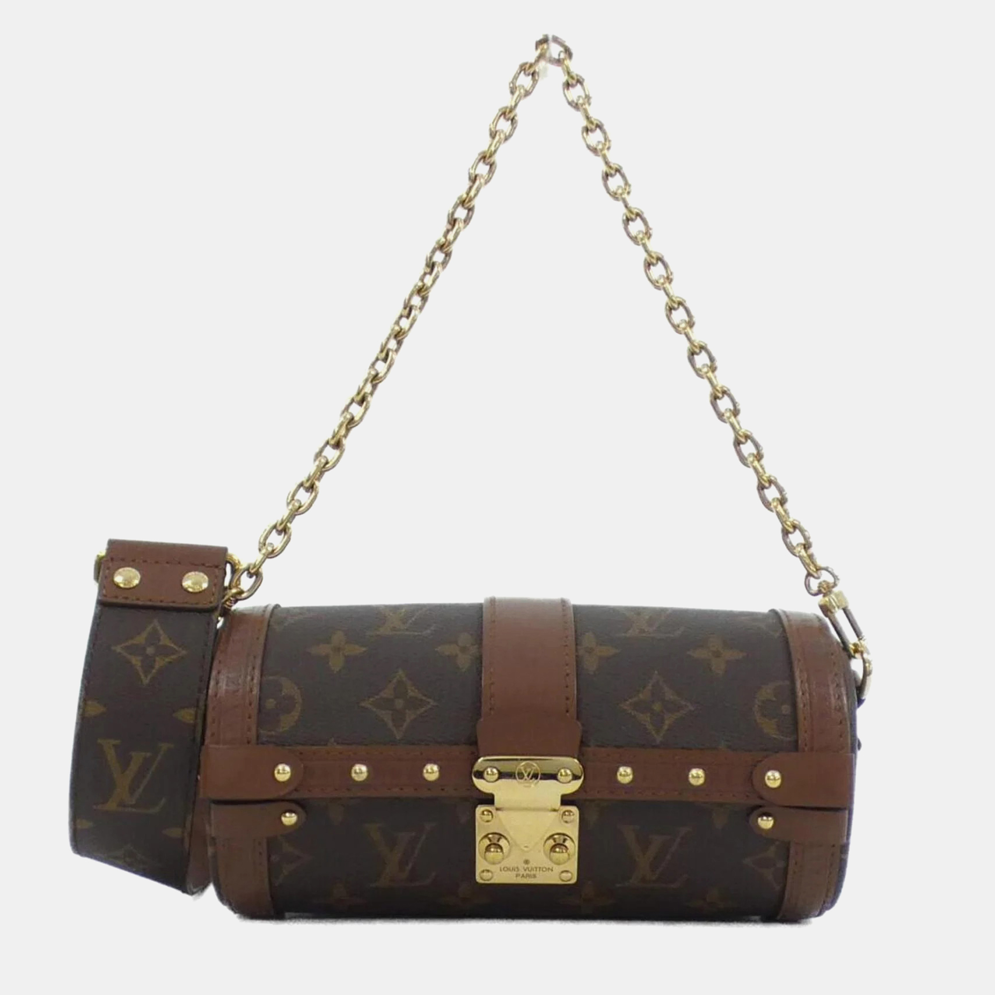 

Louis Vuitton Monogram Papillon Trunk Shoulder Bag, Brown