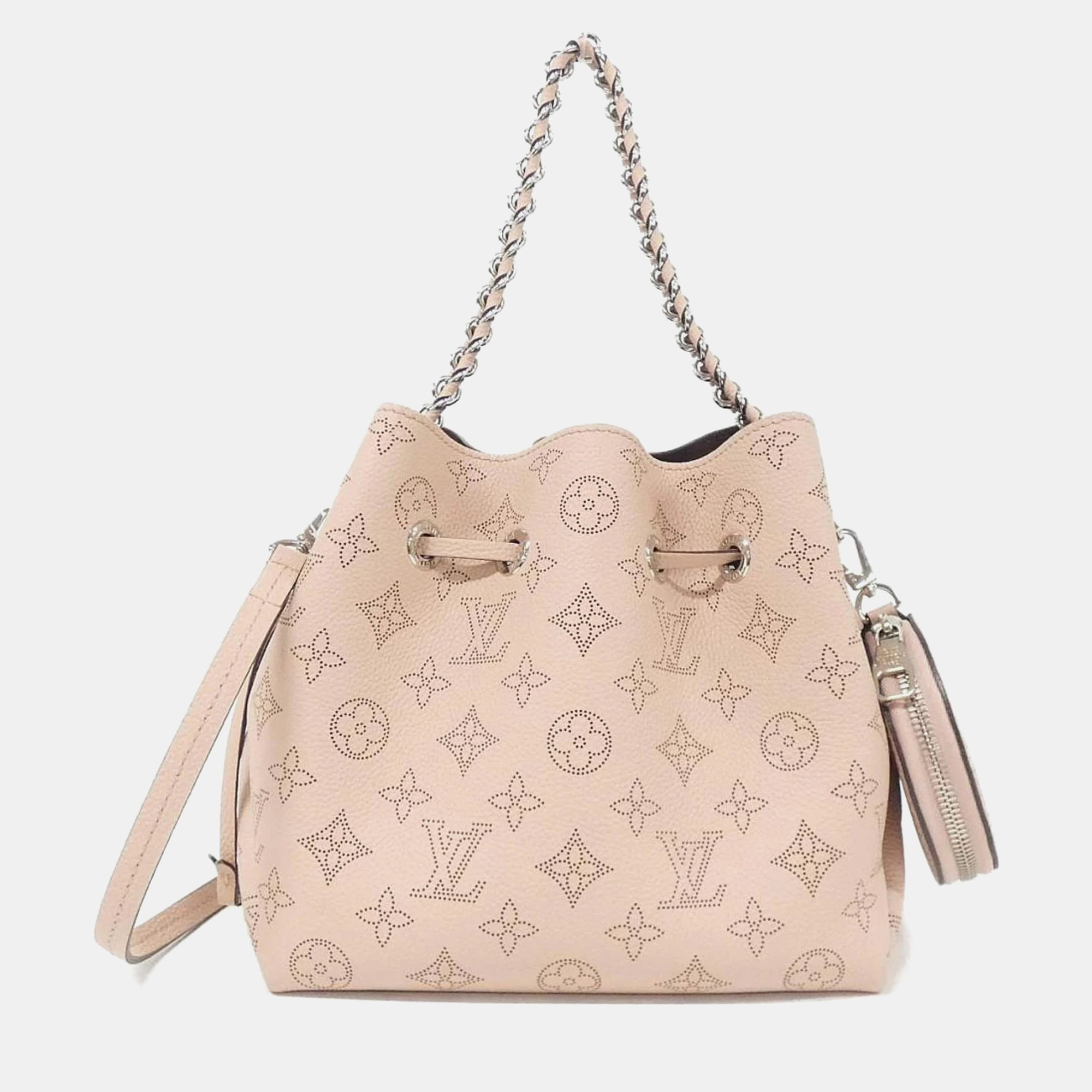 

Louis Vuitton Bella Magnolia Mahina Leather Shoulder Bag, Cream