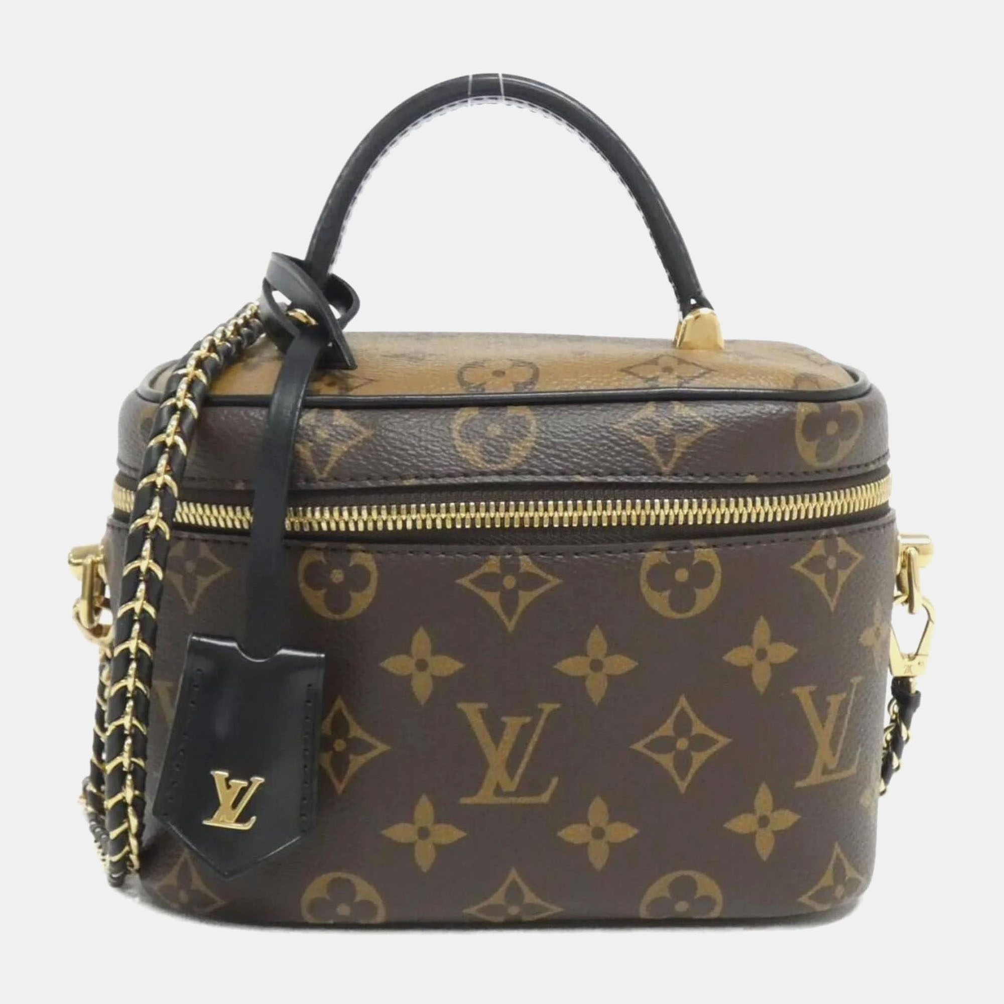 

Louis Vuitton Monogram Vanity Pm Bag, Brown