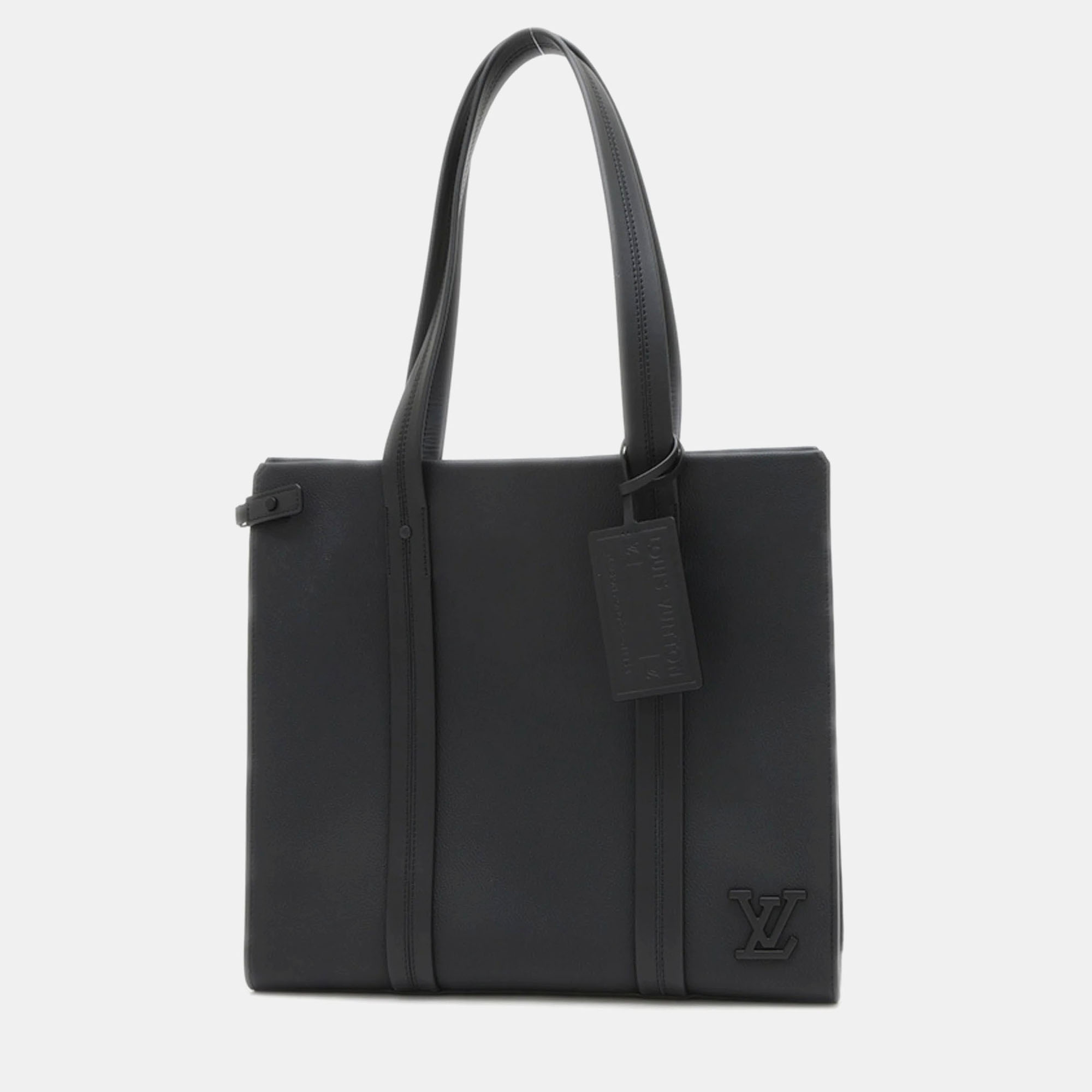 

Louis Vuitton Aerogram Take Off Tote Bag Black