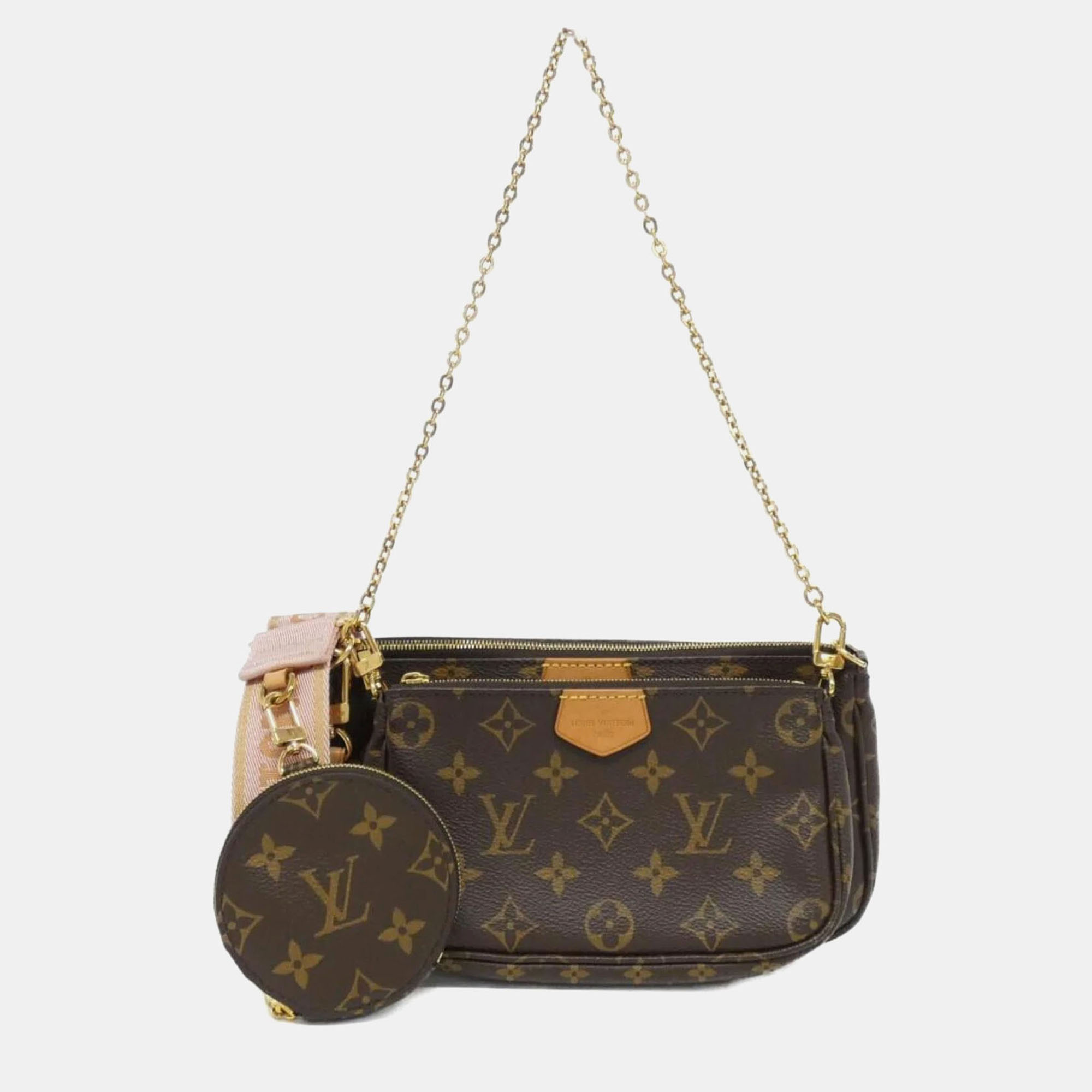 

Louis Vuitton Monogram Multi Pochette Accessoires Brown Canvas Shoulder Bag