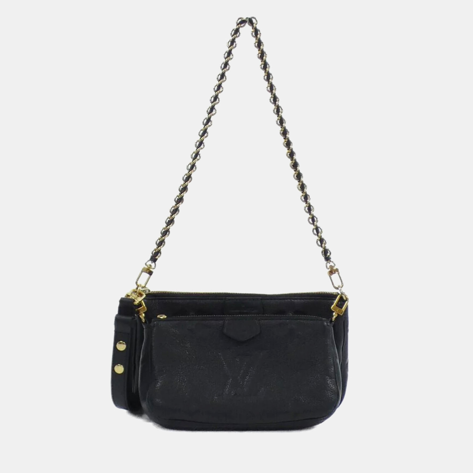 

Louis Vuitton Monogram Empreinte Multi Pochette Accessoires Shoulder Bag, Black