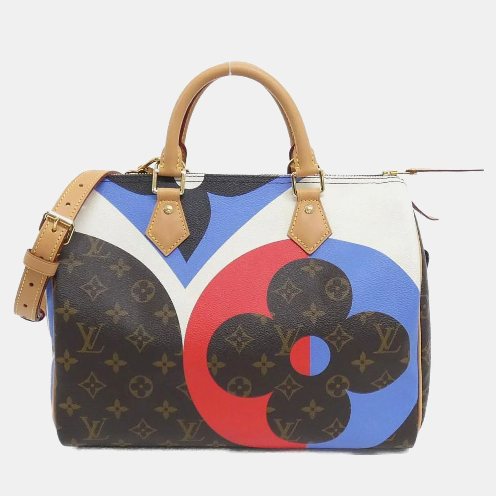 

Louis Vuitton Speedy Bandouliere 30 Multicolor Canvas Boston Bag