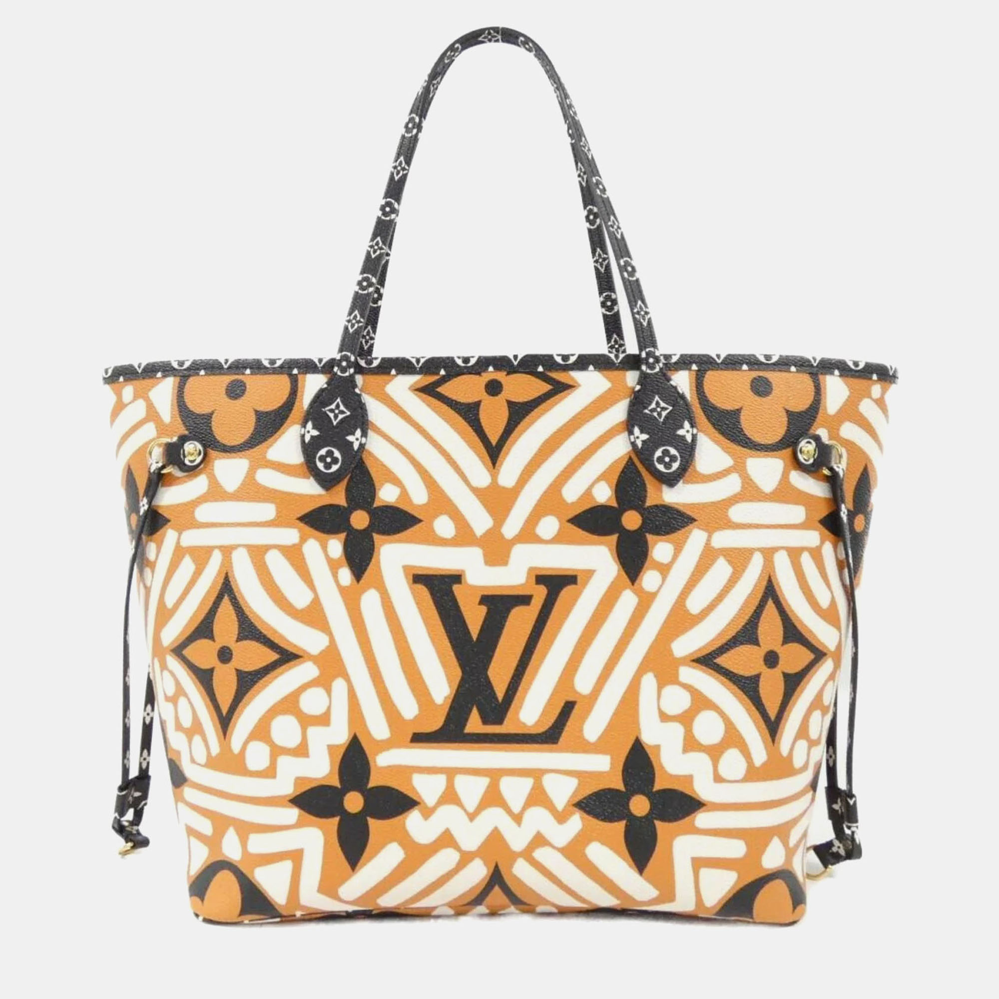 

Louis Vuitton Lv Crafty Neverfull Mm Handbag, Cream