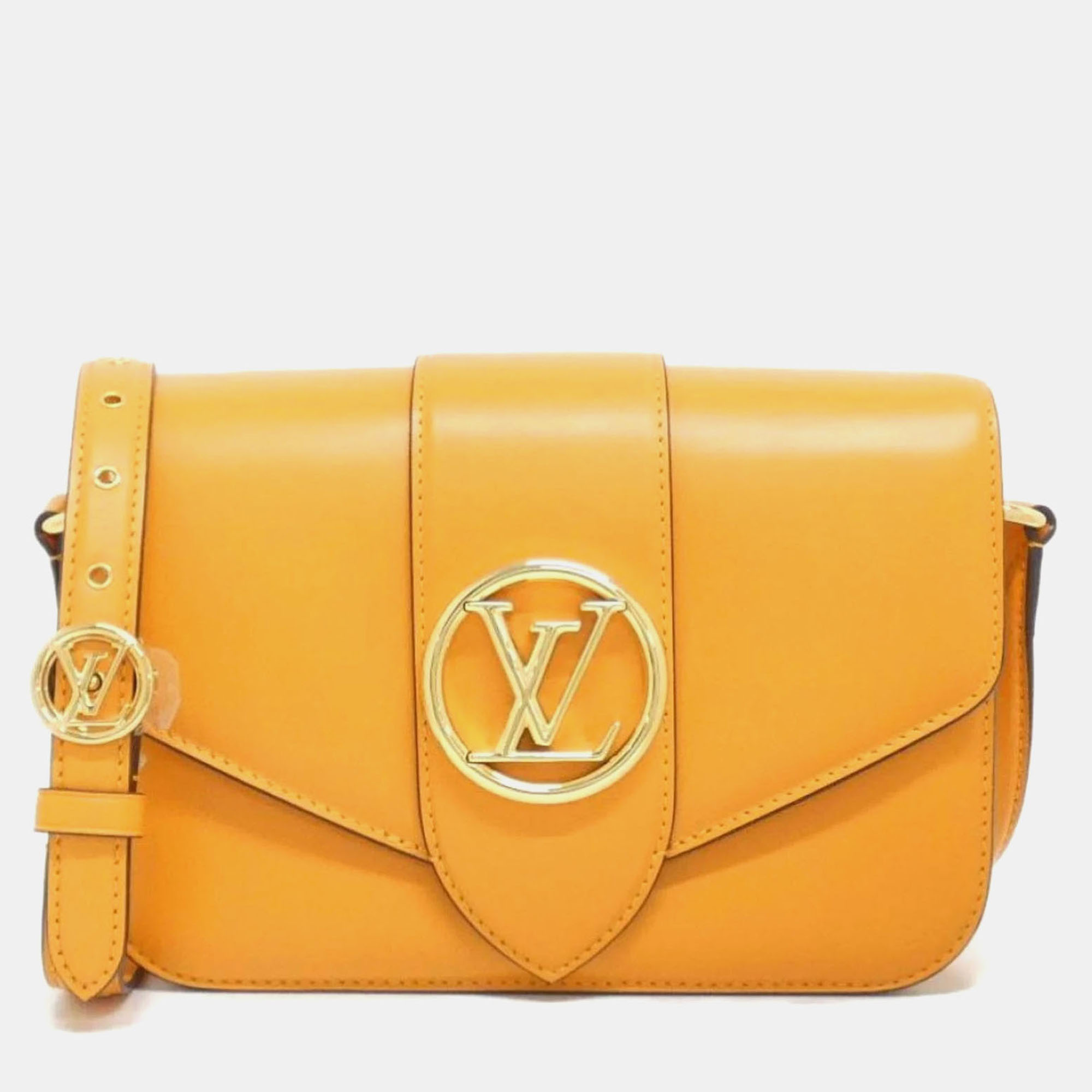 

Louis Vuitton Pont Neuf Orange Leather Shoulder Bag
