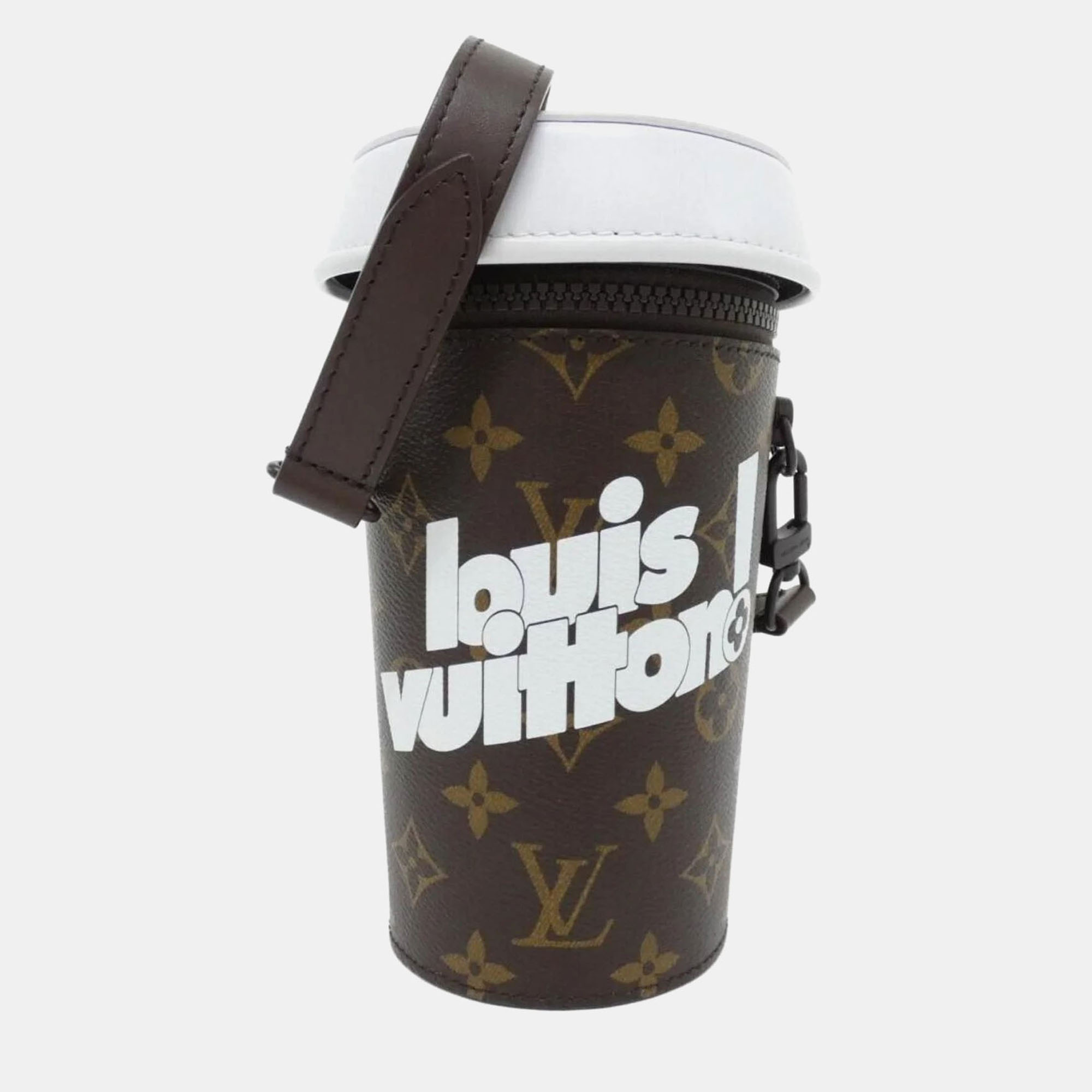 

Louis Vuitton Everyday Lv Coffee Cup Shoulder Bag, Brown