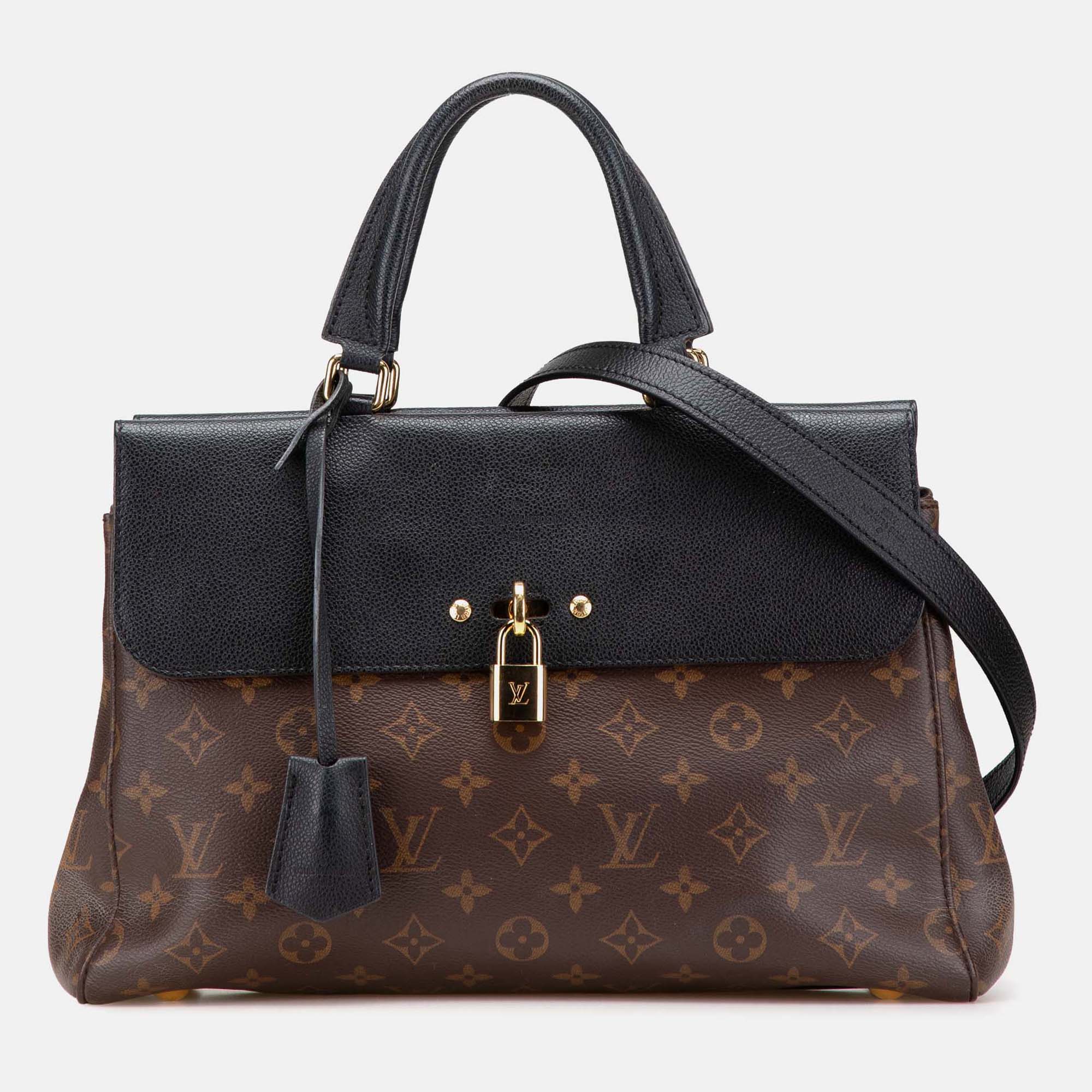

Louis Vuitton Black/Brown Monogram Venus Bag