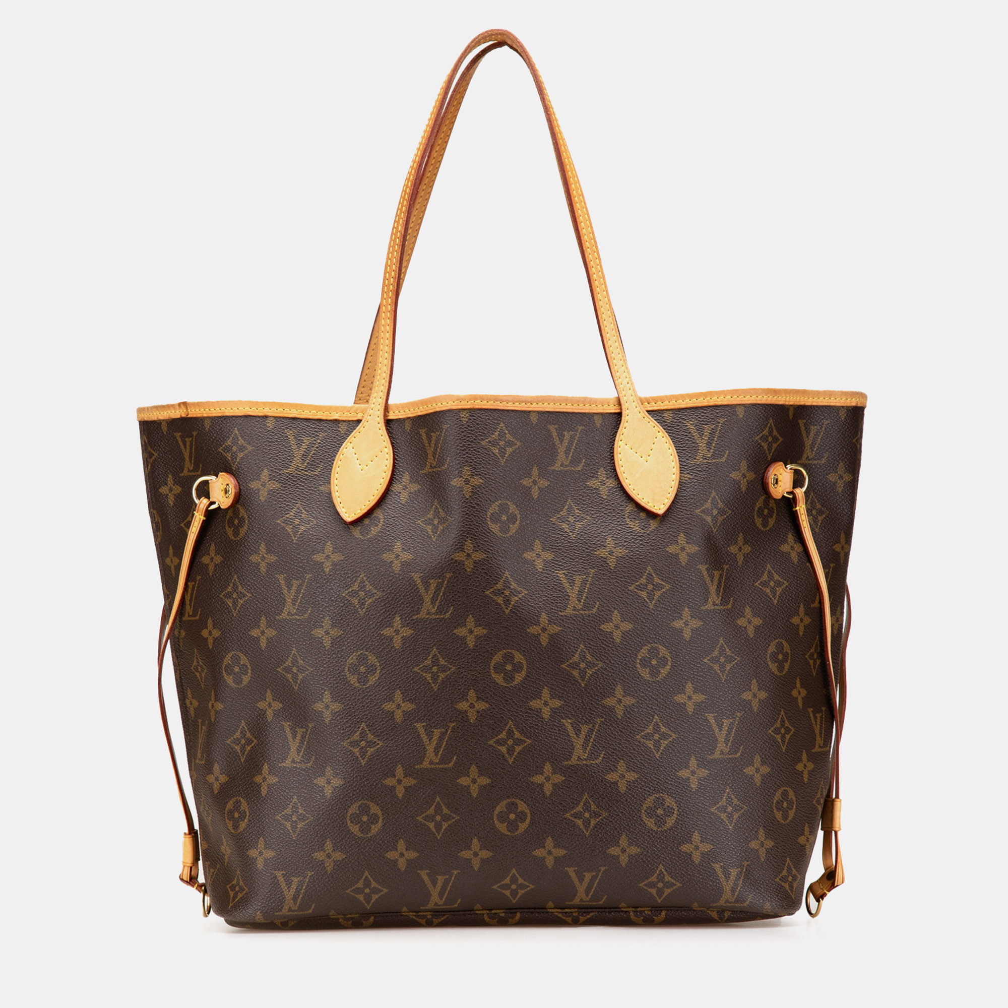 

Louis Vuitton Brown Monogram Neverfull MM Bag