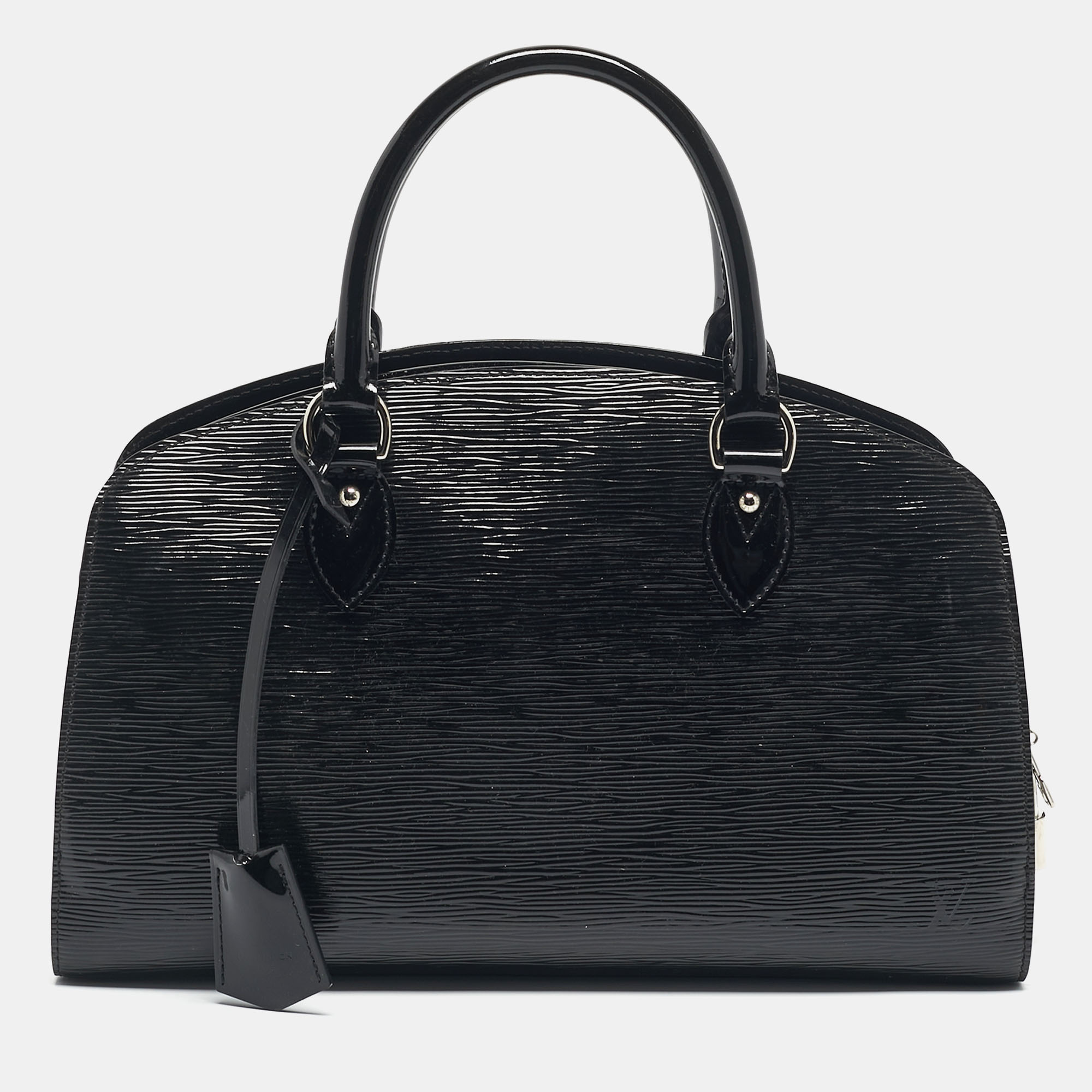 

Louis Vuitton Black Electric Epi Leather Pont Neuf PM Bag